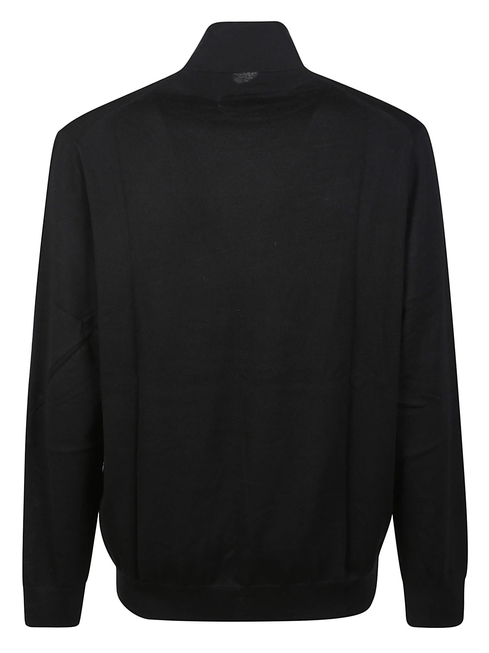 Shop Polo Ralph Lauren Turtle Neck Sweater In Black