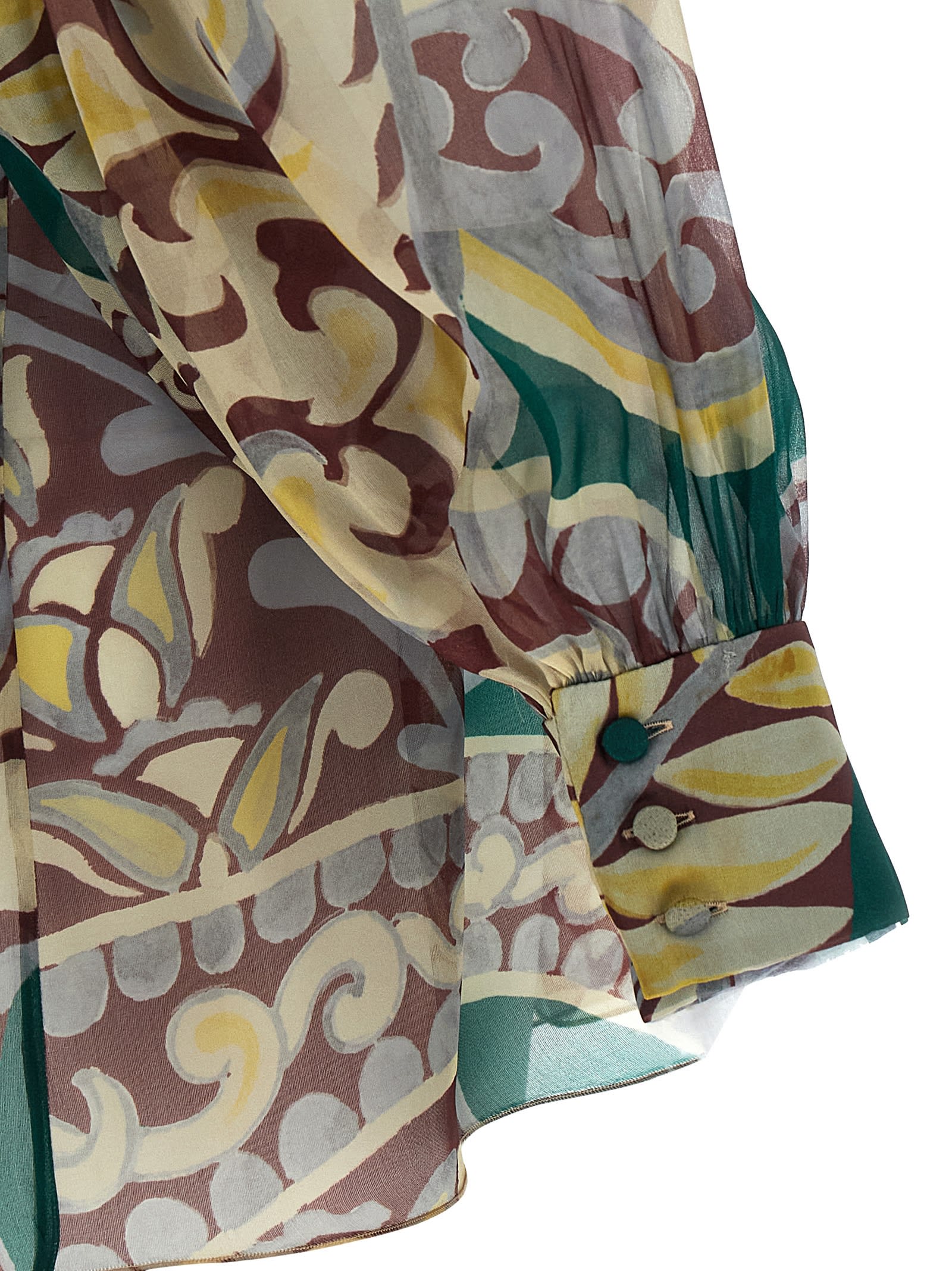 Etro Paisley Print Blouse Shirt And Blouse Multicolor In Multi