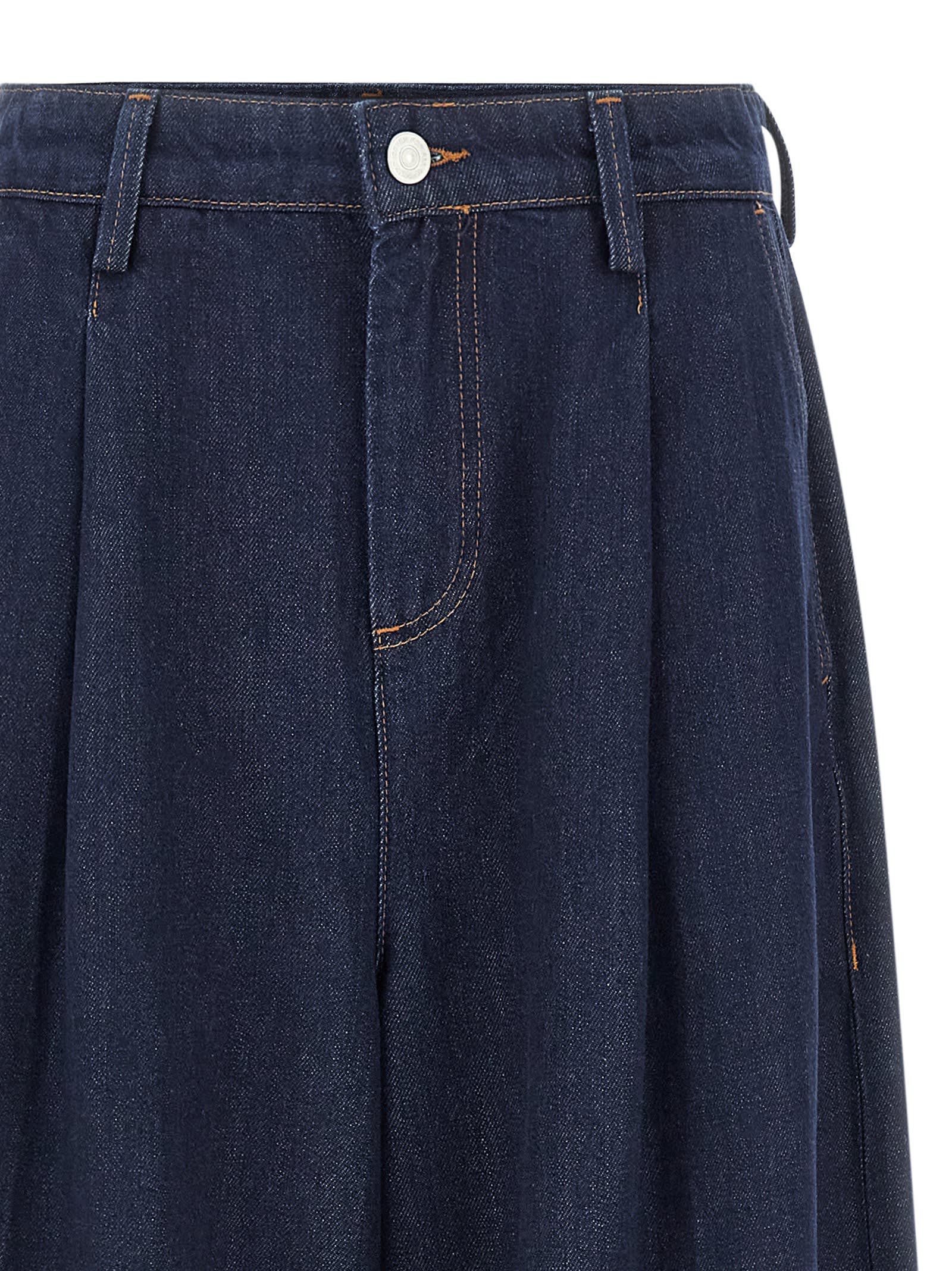 7 For All Mankind Franklin Jeans In Blue