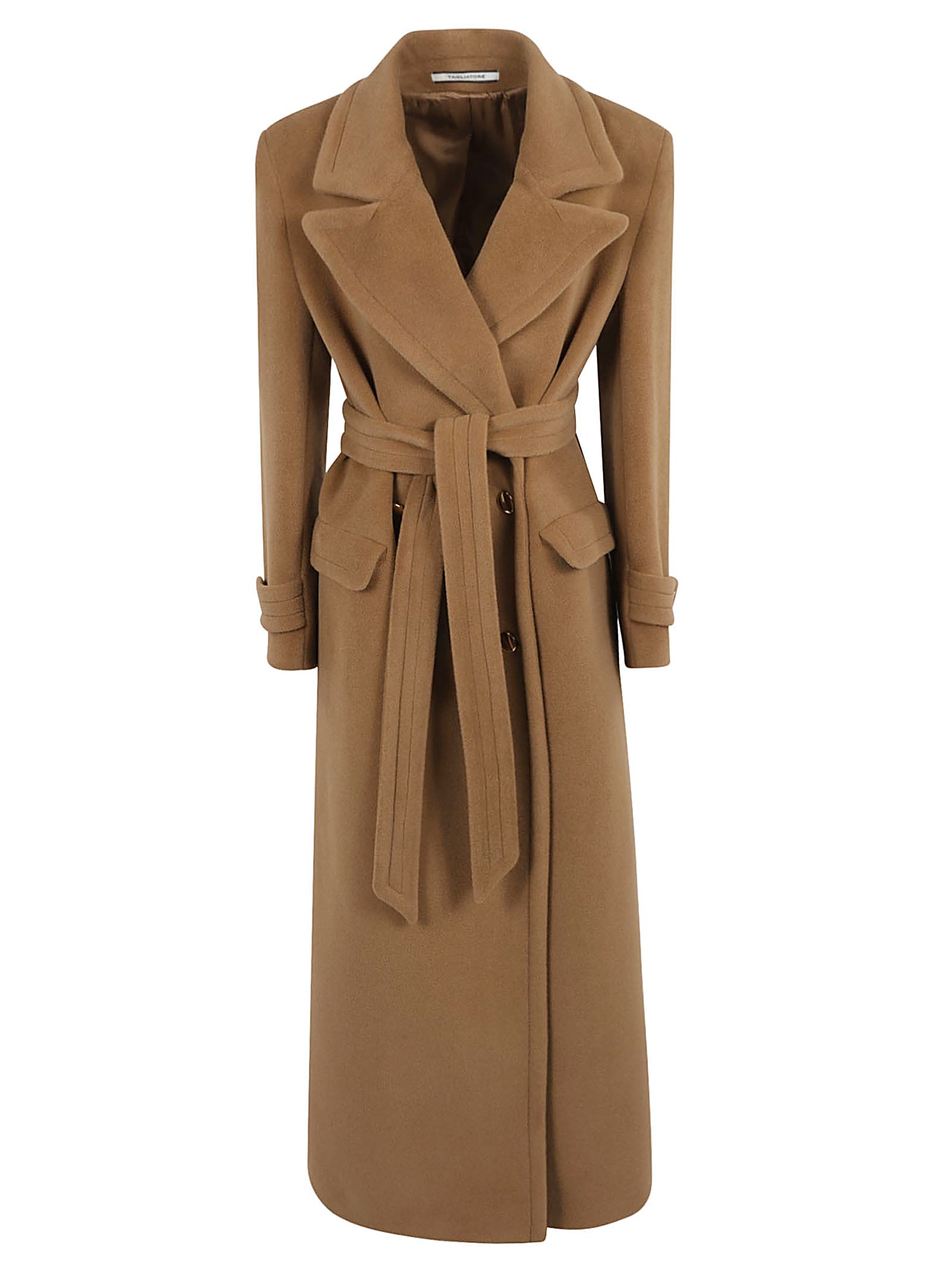 Shop Tagliatore Julia Coat In Camel