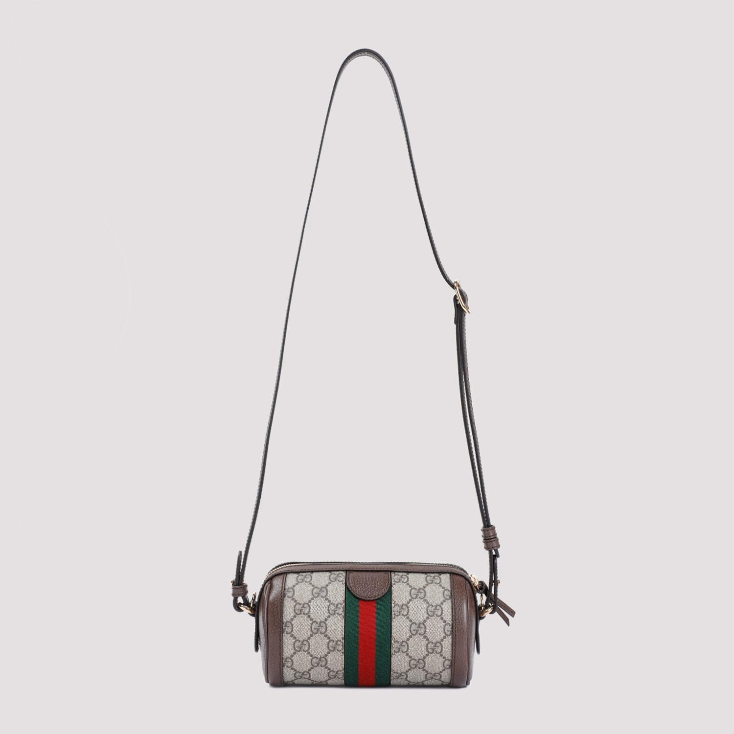 Shop Gucci Ophidia Mini Shoulder Bag In B.eb N.acero