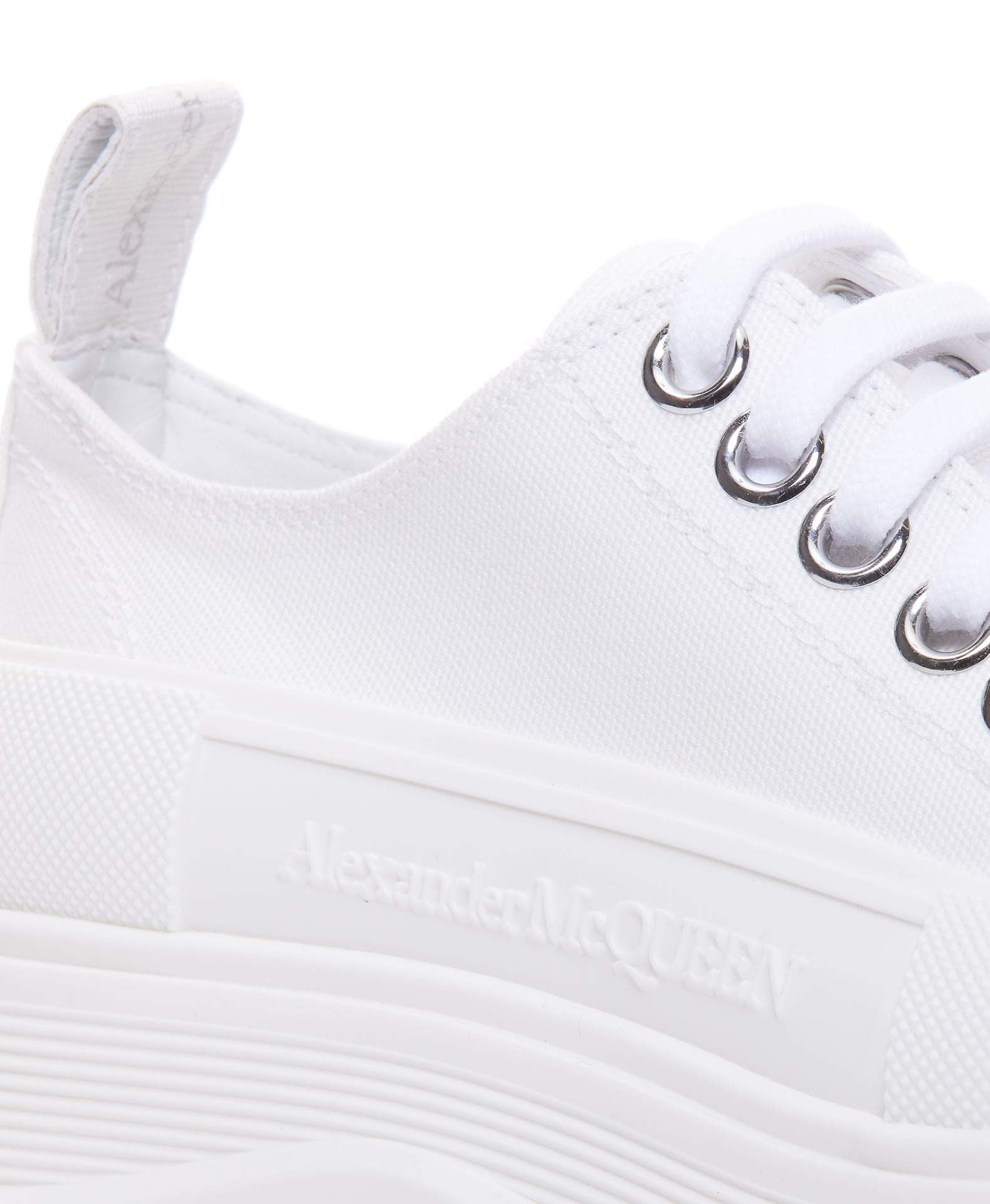 Shop Alexander Mcqueen Tread Slick Shoes In White