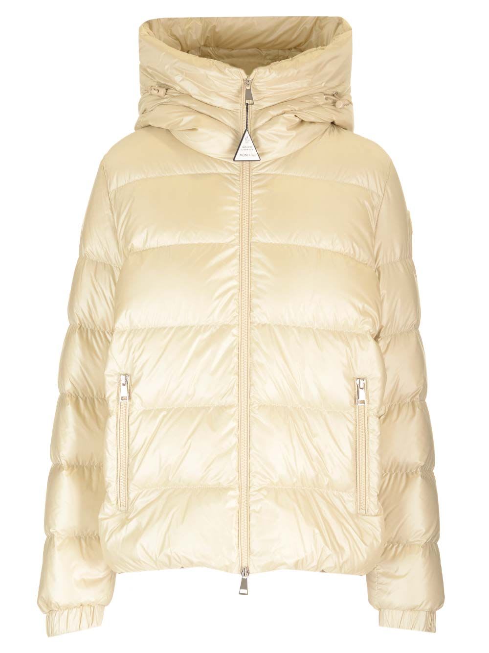 Moncler Biron Down Jacket In White