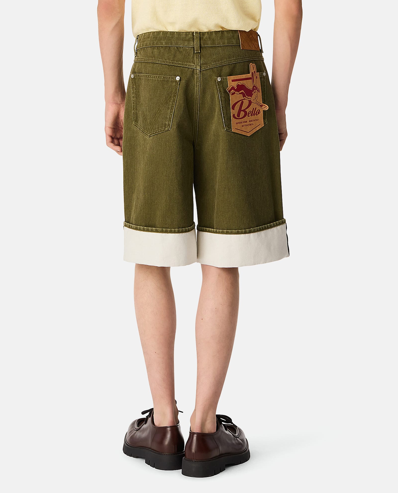 Bottega Veneta Short Pants Stone Washed