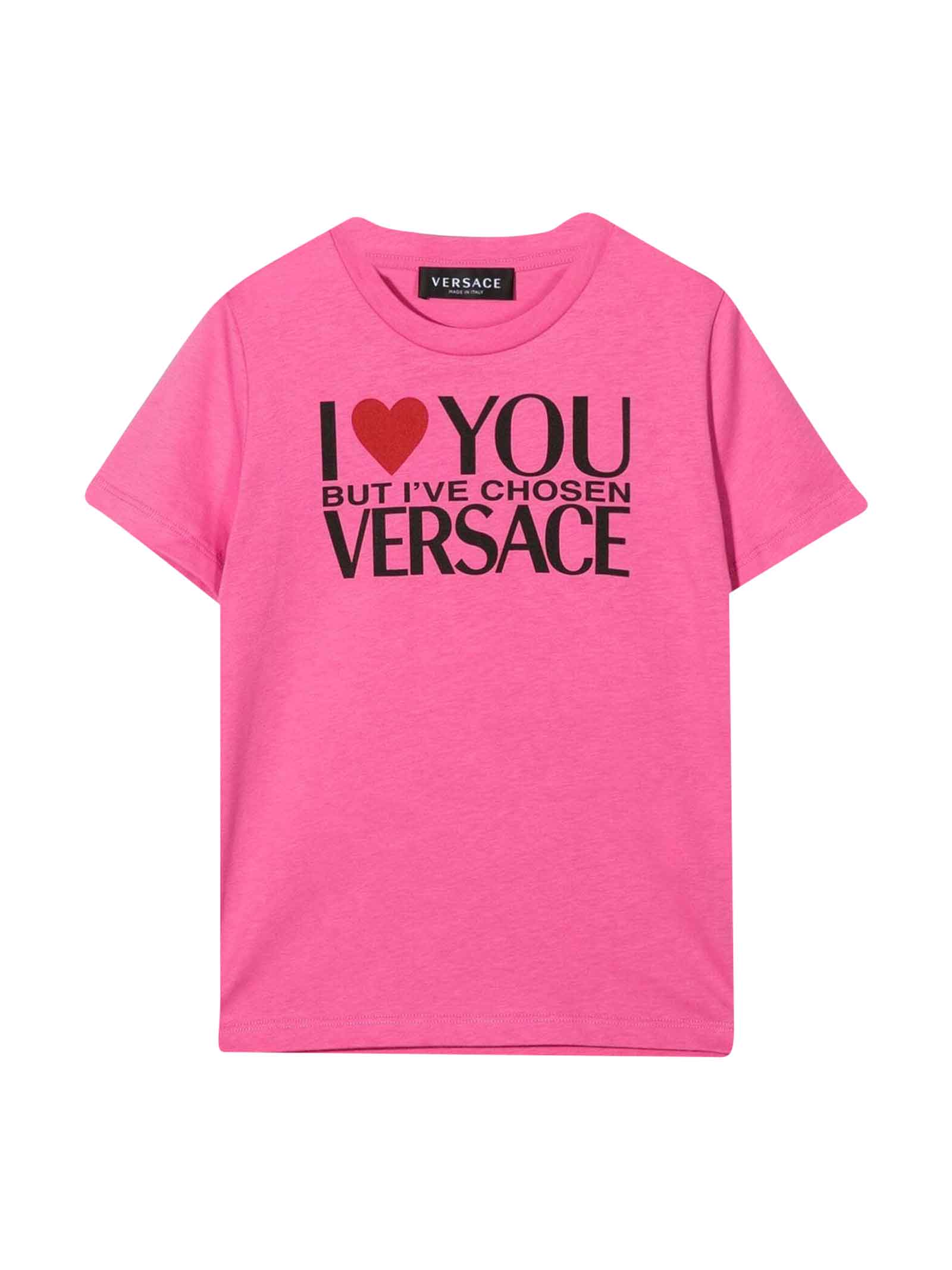 Versace Fuchsia T-shirt Unisex Kids