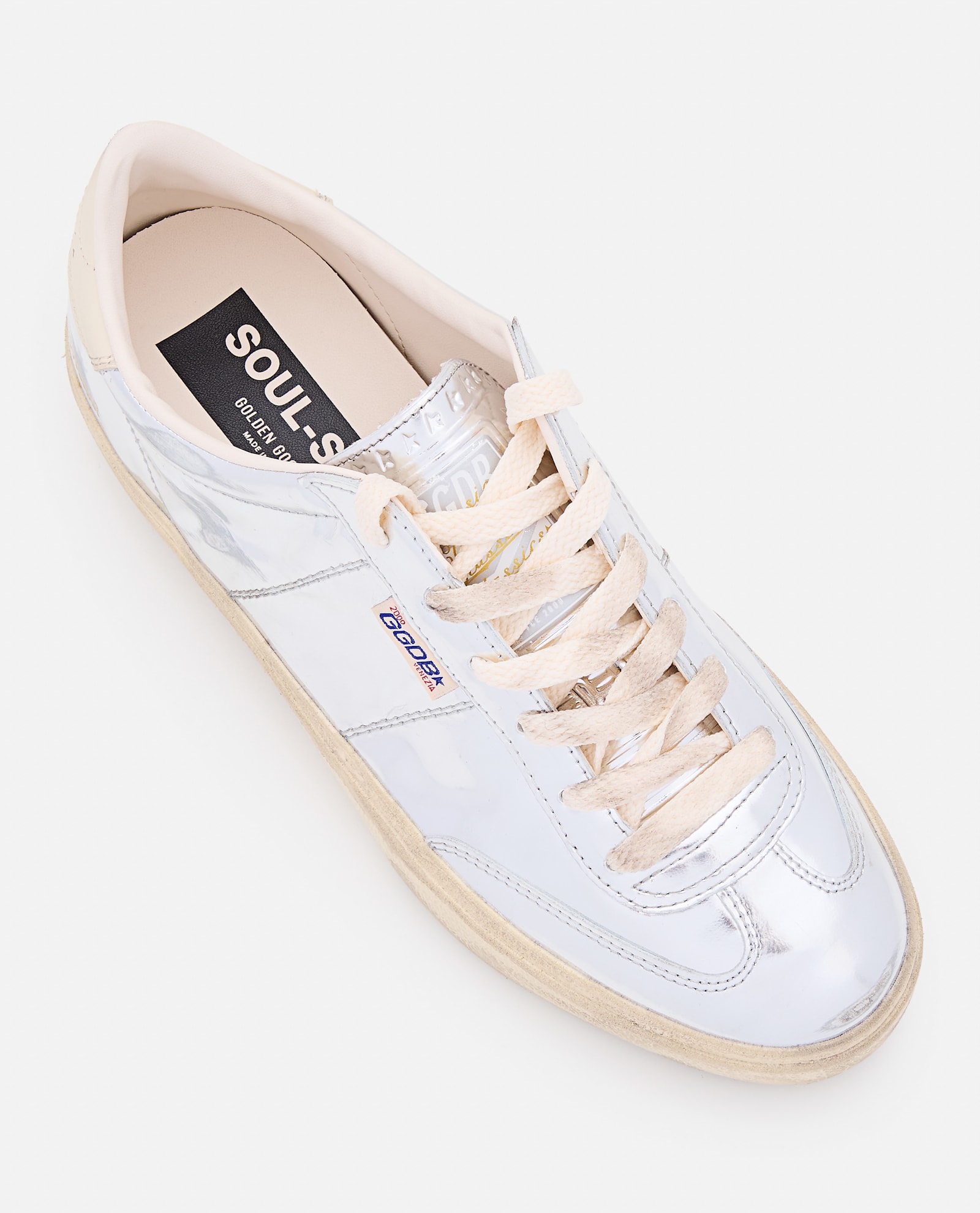 Golden Goose Soul-star Sneakers In Silver