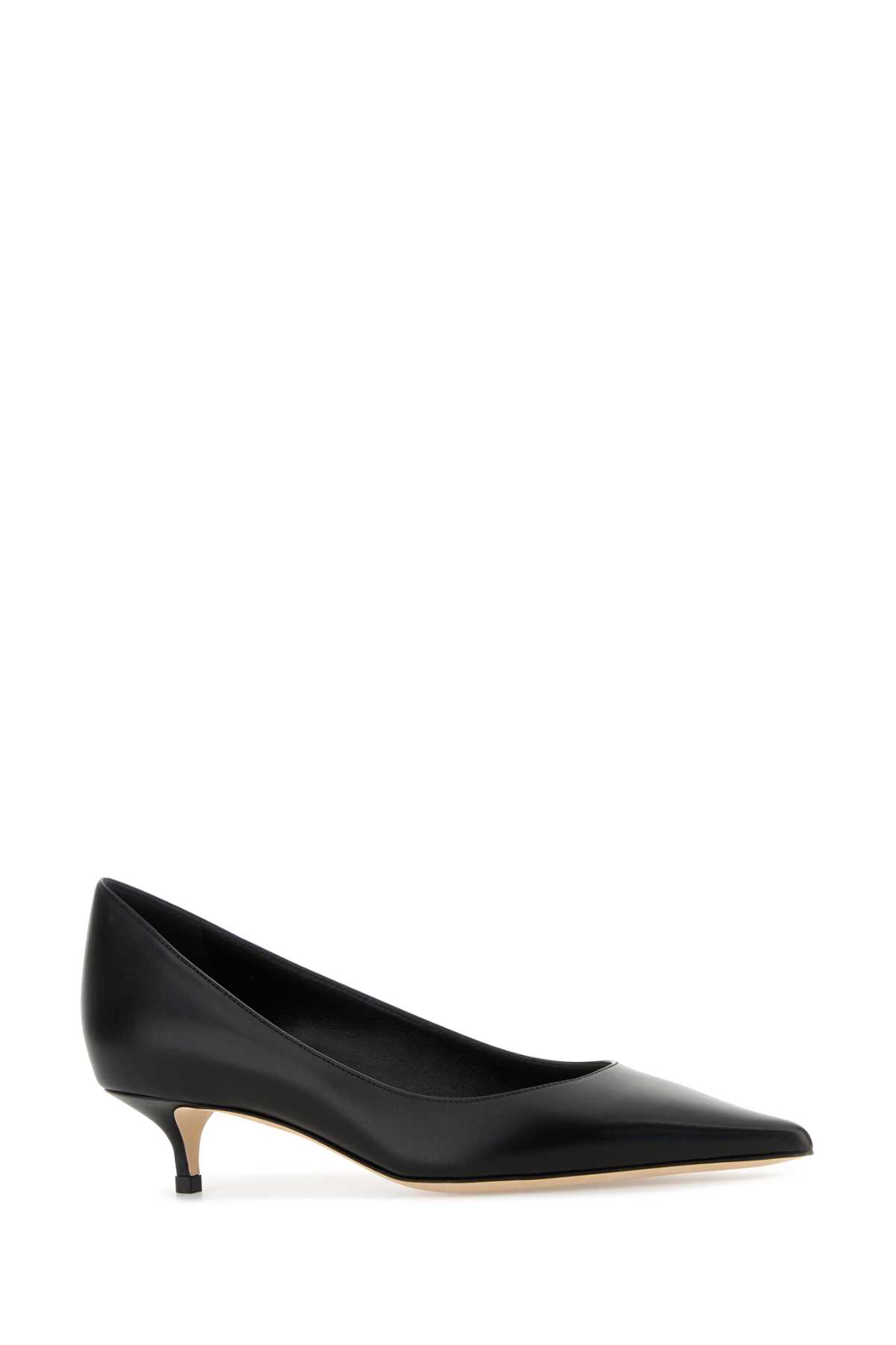 Jimmy Choo 50mm Amelia Pointed-toe Kitten-heel Pumps