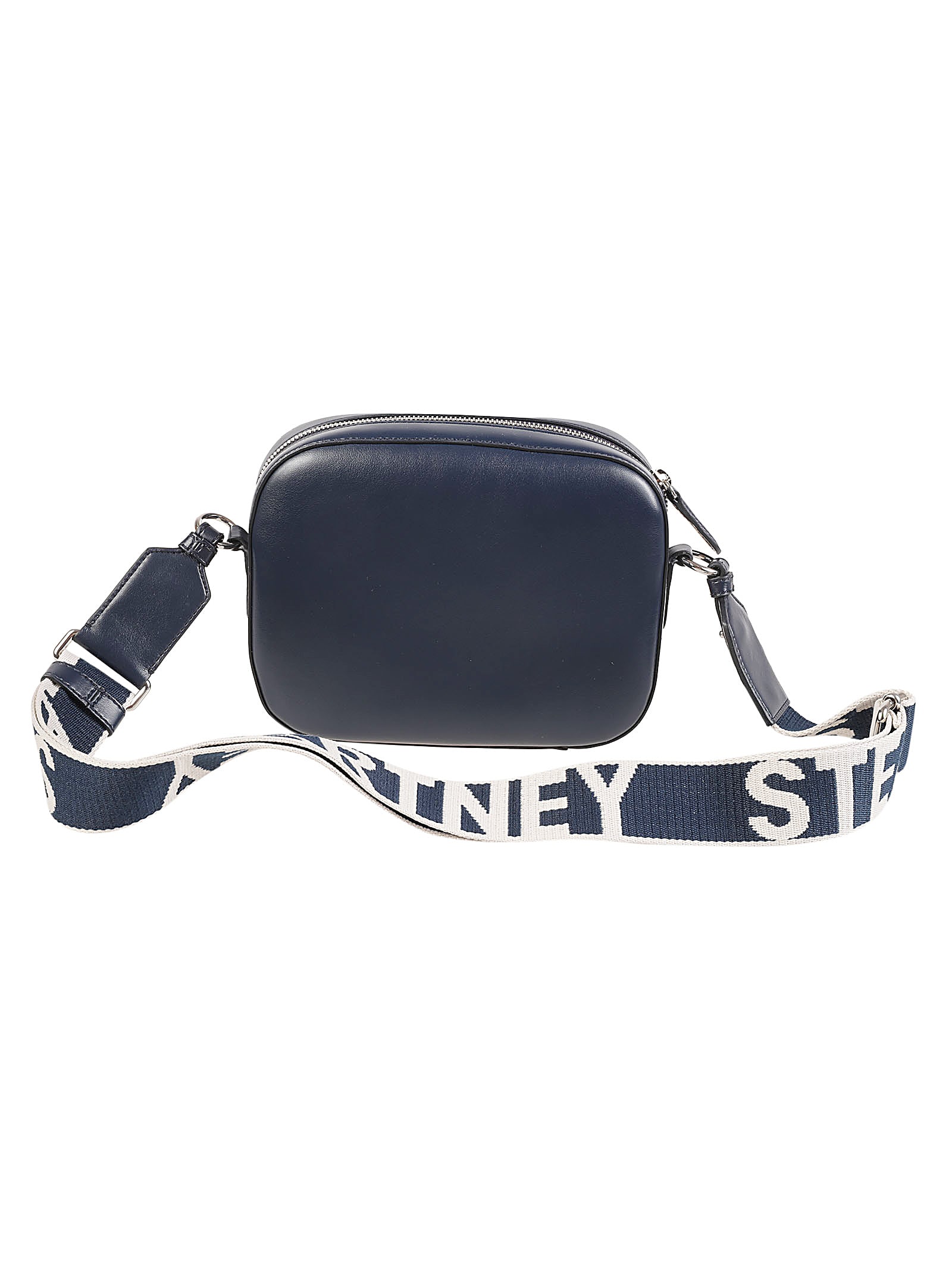 STELLA MCCARTNEY SMALL EMBOSSED CAMERA SHOULDER BAG 