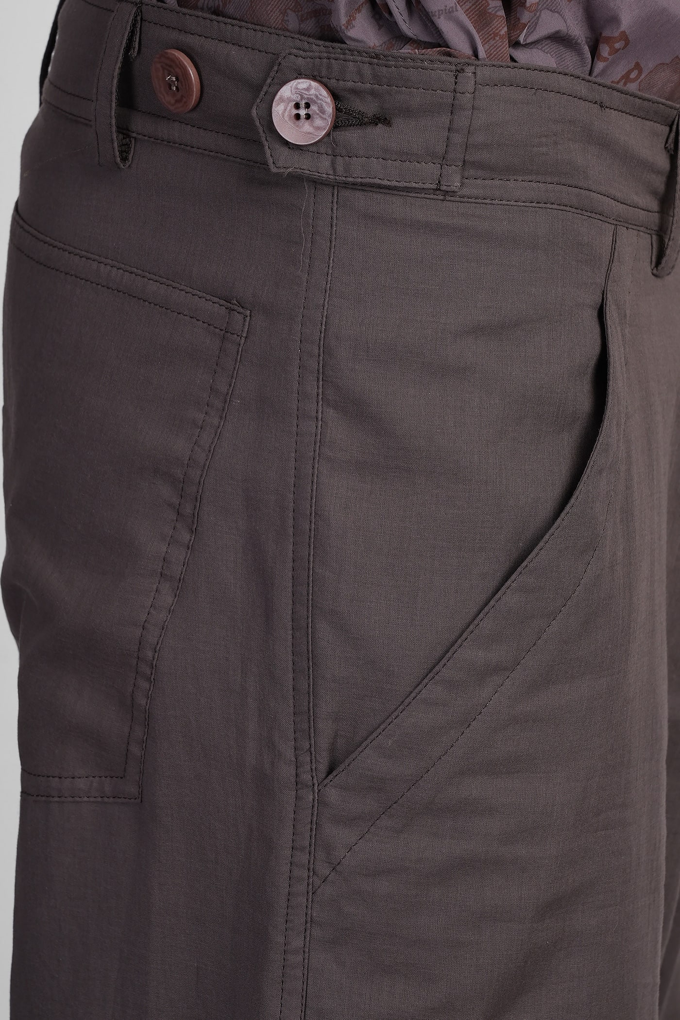 Magliano Pants In Brown Cotton In Brown