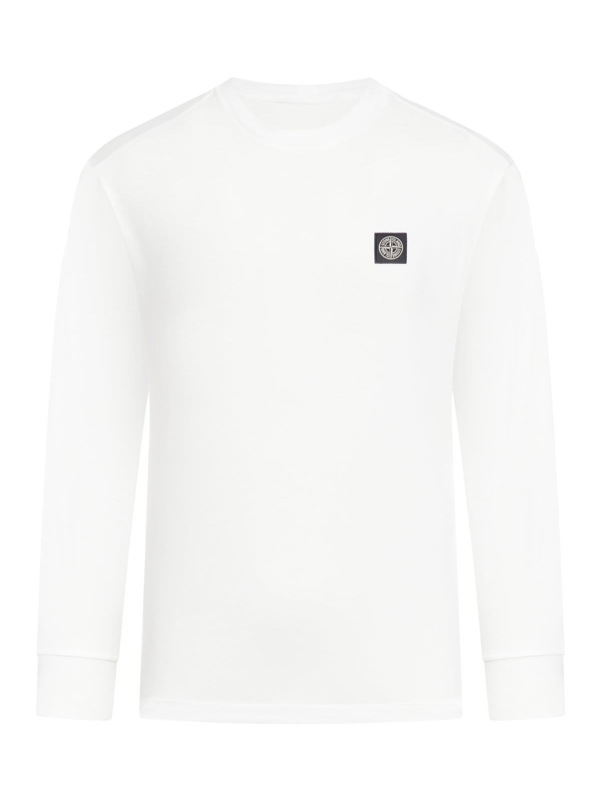 Logo Patch Crewneck Sweatshirt