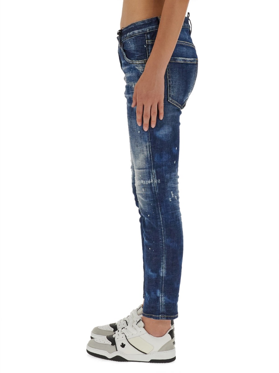 Shop Dsquared2 Cool Girl Jeans In Denim