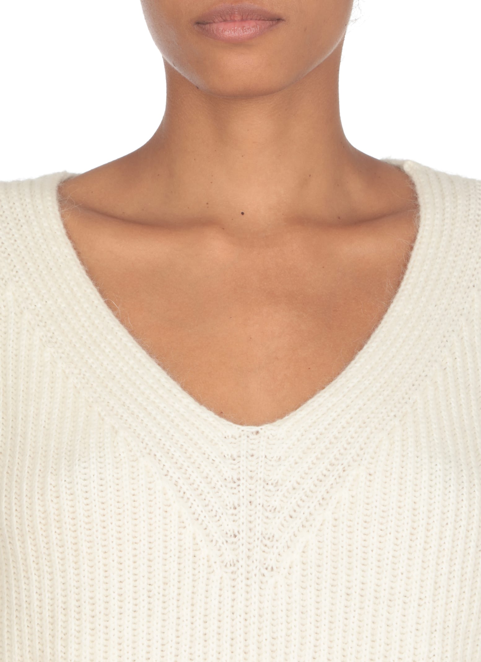 Shop Pinko Korat Sweater In White