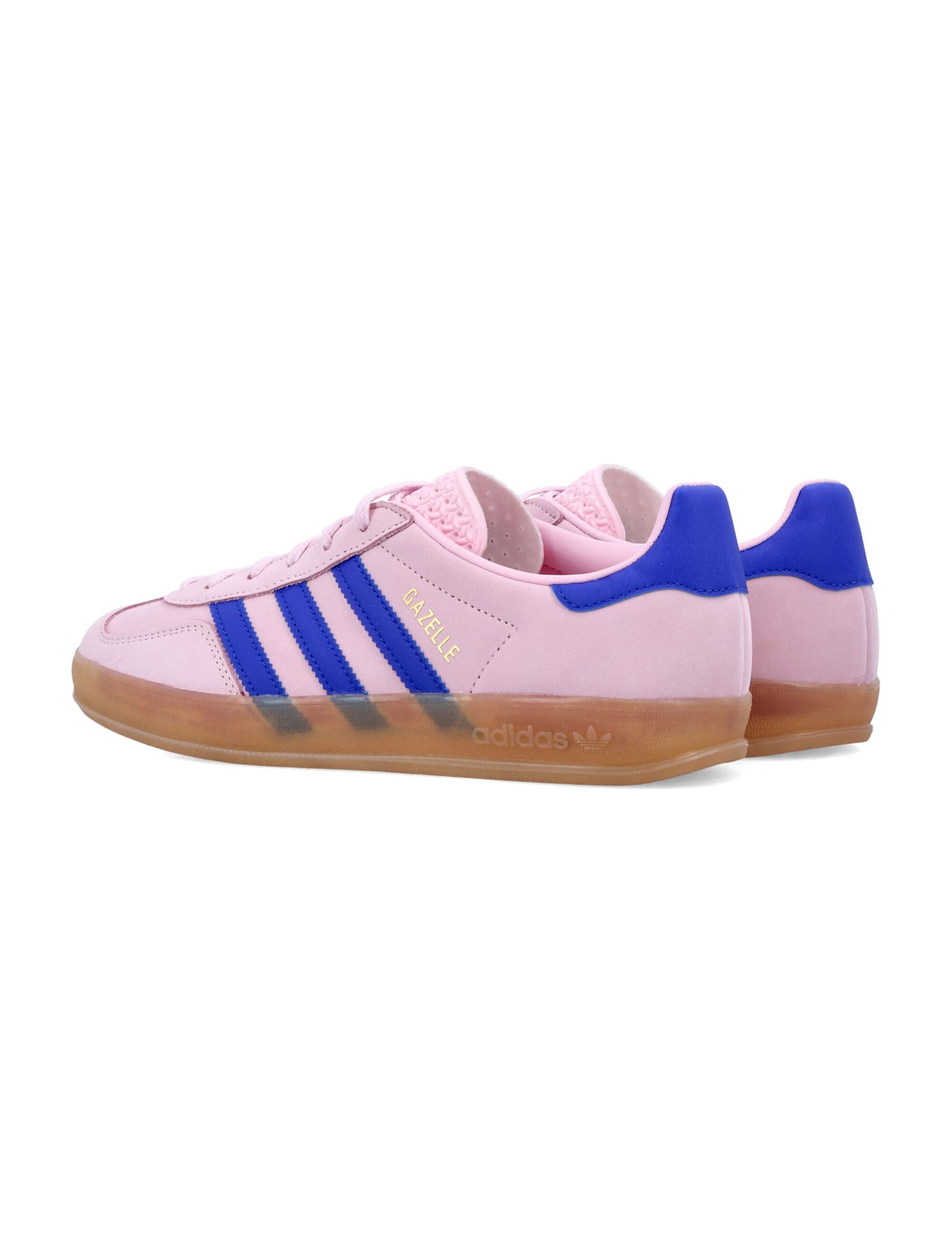 Adidas Originals Gazelle Indoor Sneakers In Pink And Blue In Pink