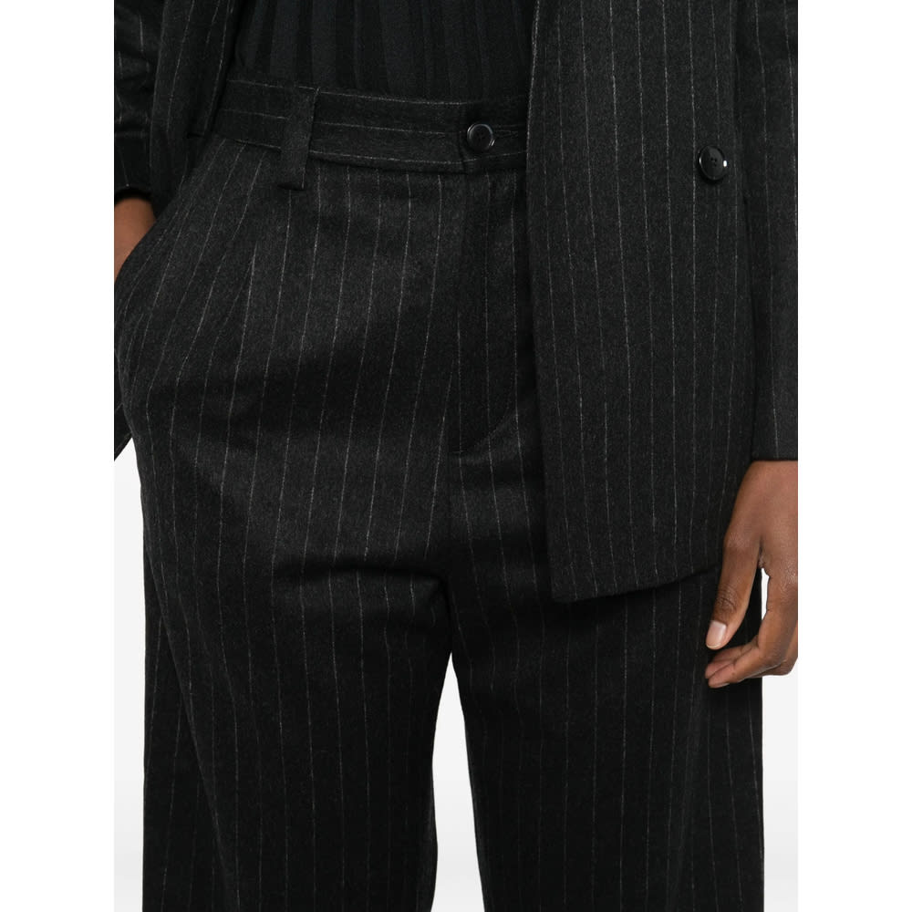 Barena Venezia Pants Gray In Black