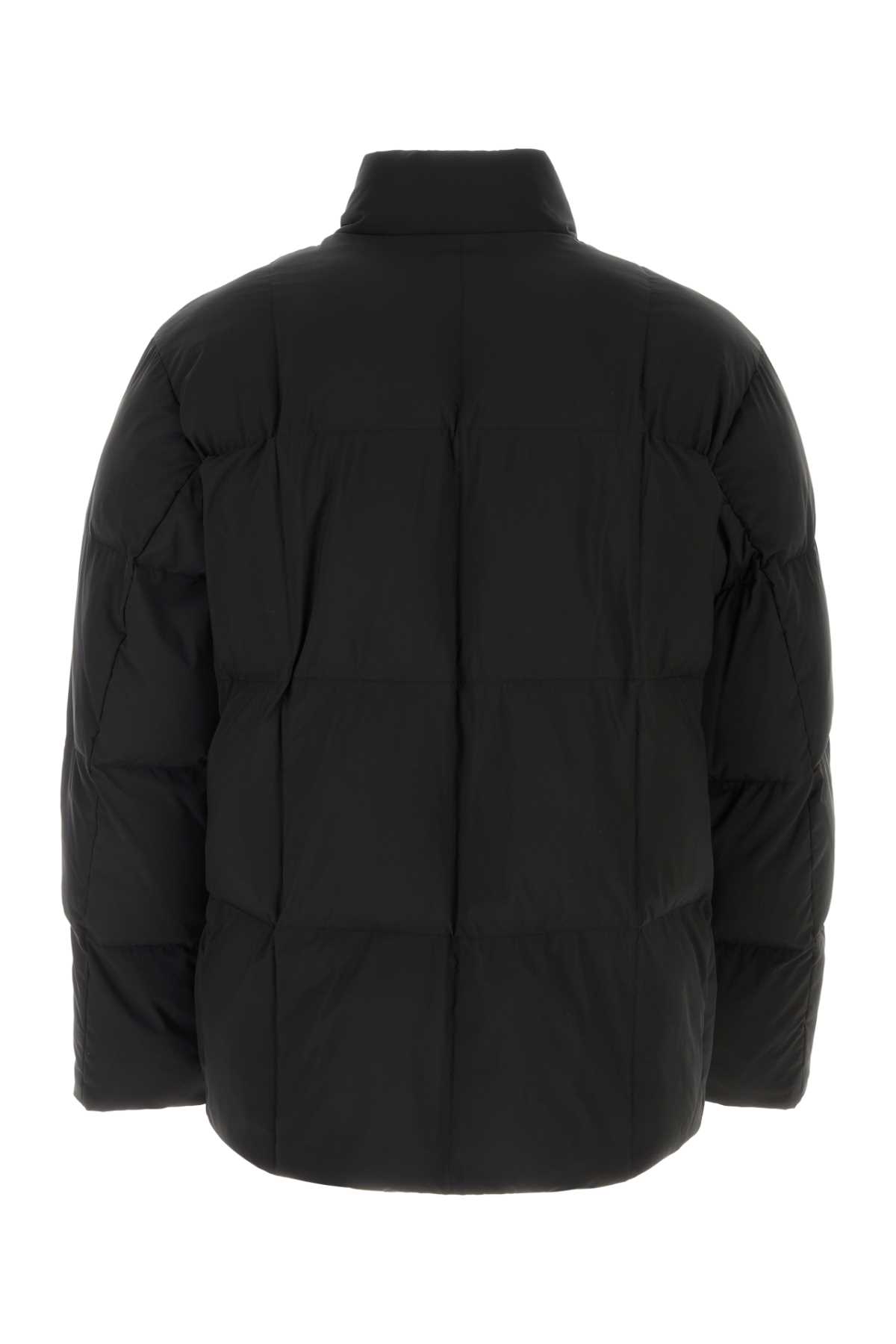 Ambush Black Polyester Padded Jacket In Tapshoen
