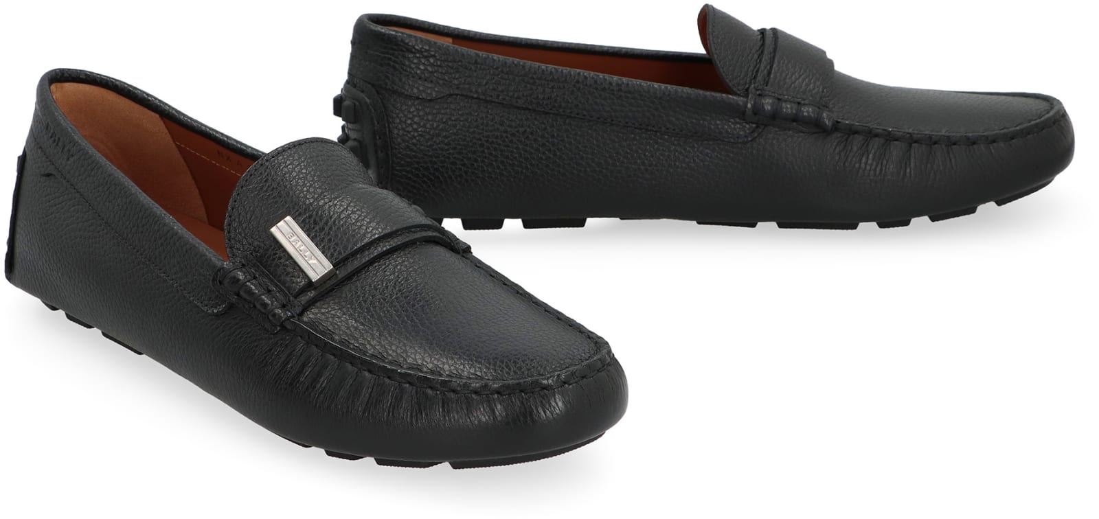Bally Men's Kaido Leather Loafers In Black