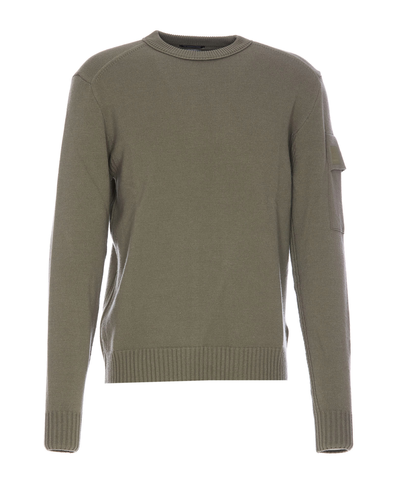 Shop C.p. Company Metropolis Series Sweater In Silver Sage