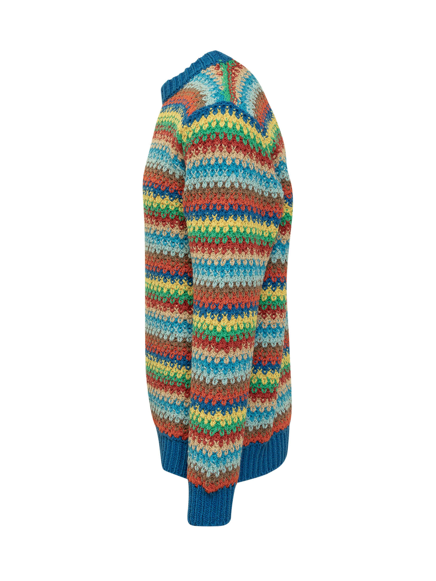 Shop Alanui Crewneck Sweater In Multicolor