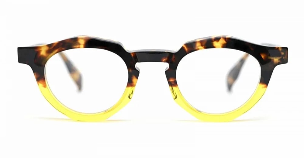 Shop Factory900 Rf 071 - Tortoise / Yellow Rx Glasses