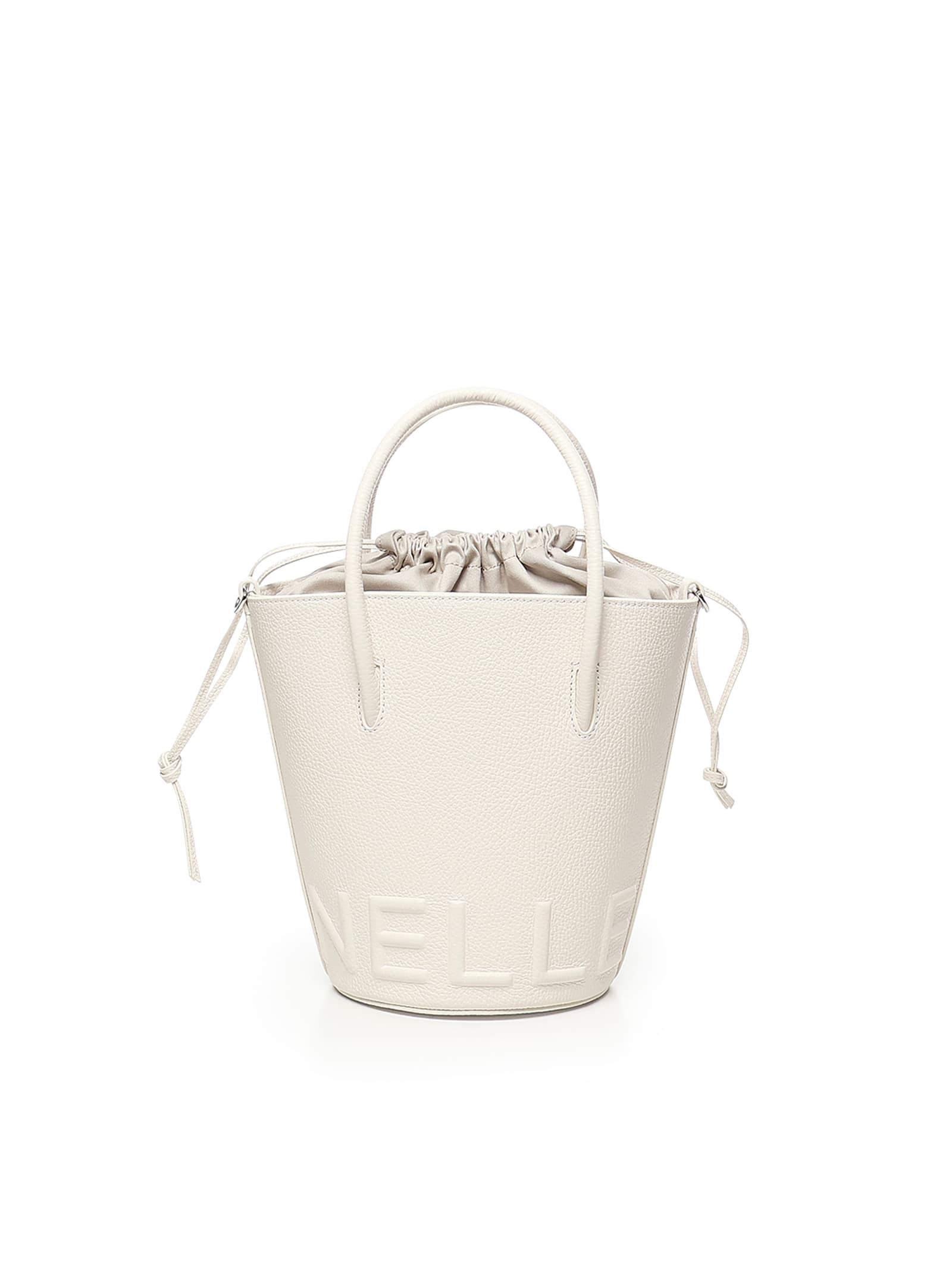 Shop Coccinelle Myrtha Grained Leather Bucket Bag