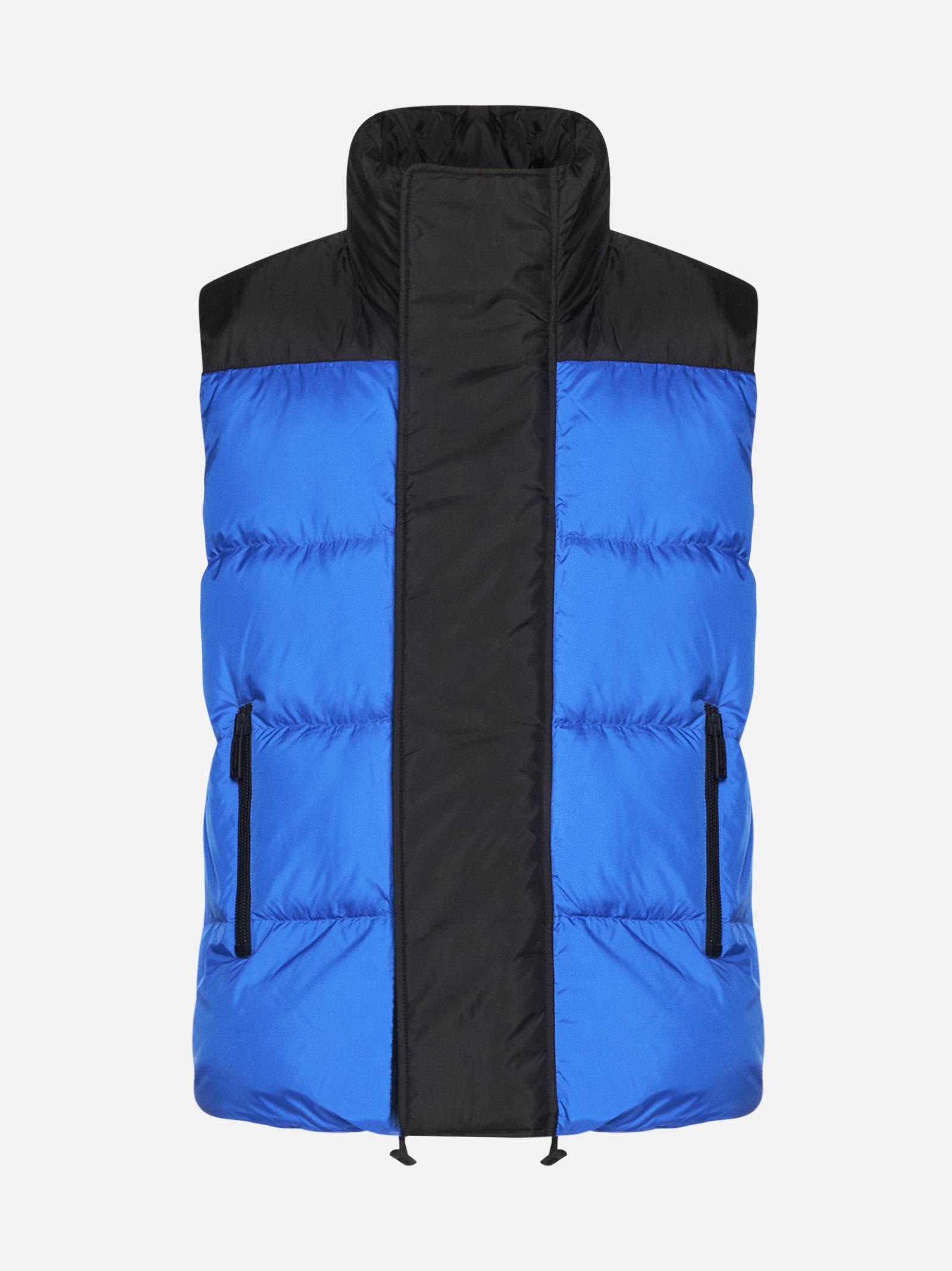 Logo Quilted Nylon Down Vest Vest