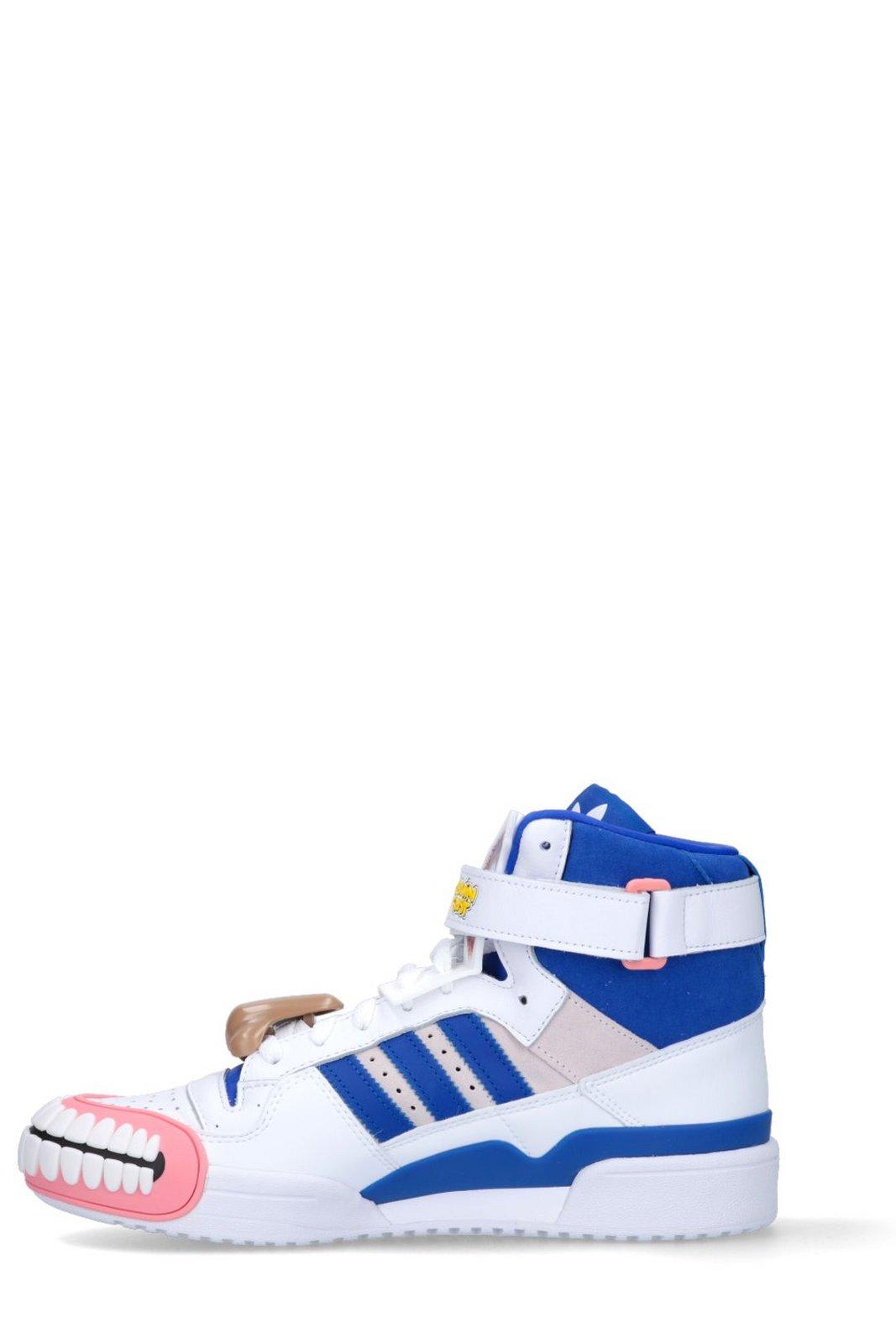 Shop Adidas Originals Forum High X Kerwin Frost High-top Sneakers In White