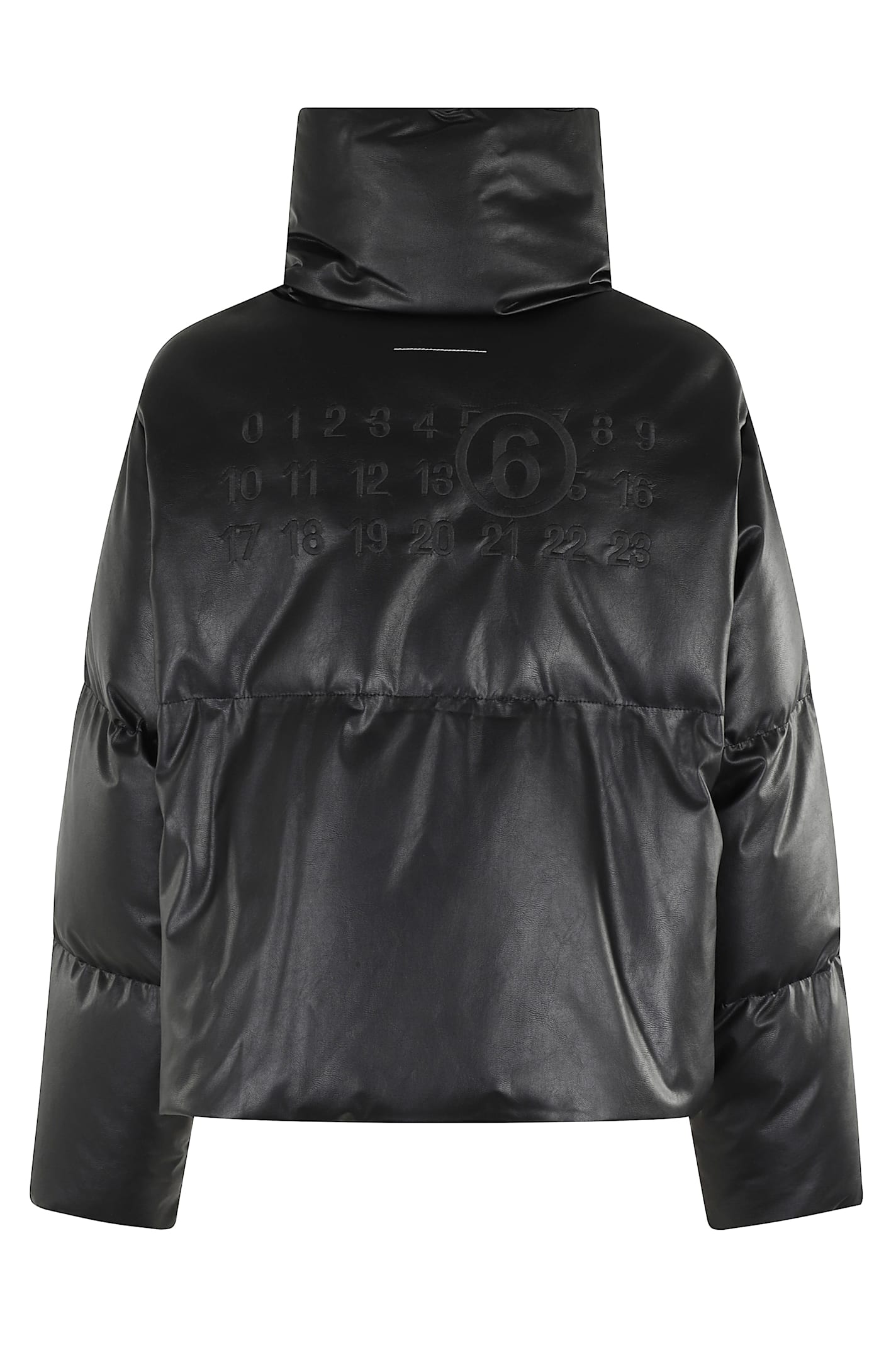 Mm6 Maison Margiela Mm6 By Maison Margiela Oversized Black Sports Jacket With Double-zipper Closure In Multi
