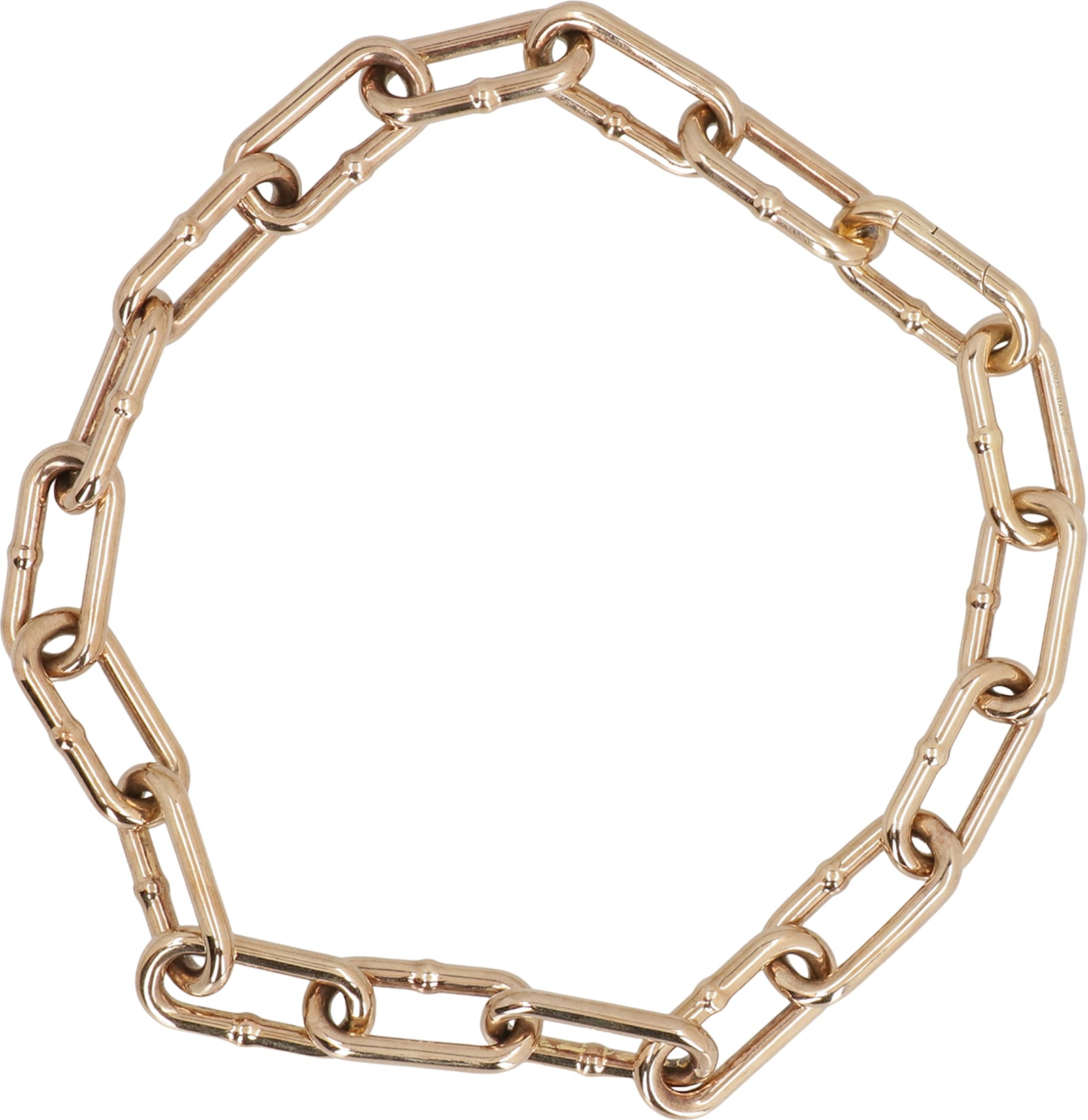 Bottega Veneta Chain Necklace In Gold