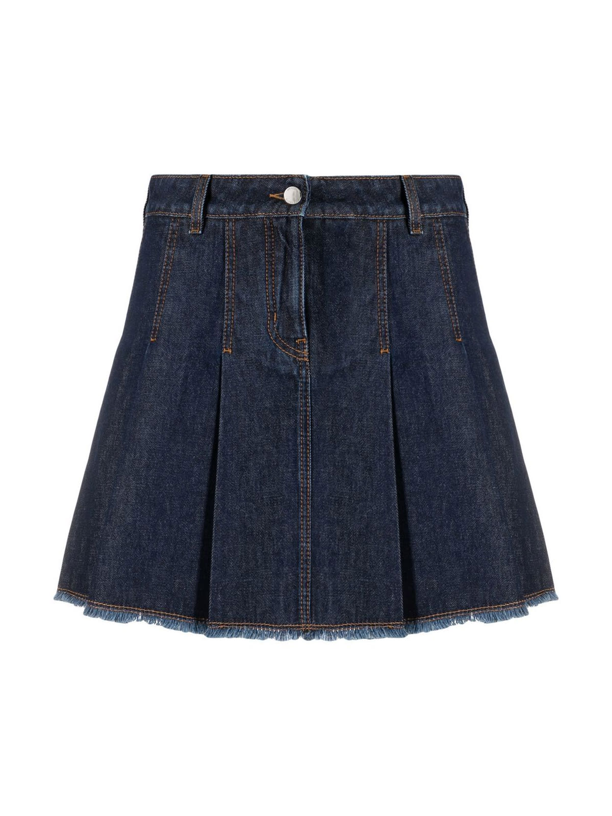 Love Moschino Pleated Short Skirt