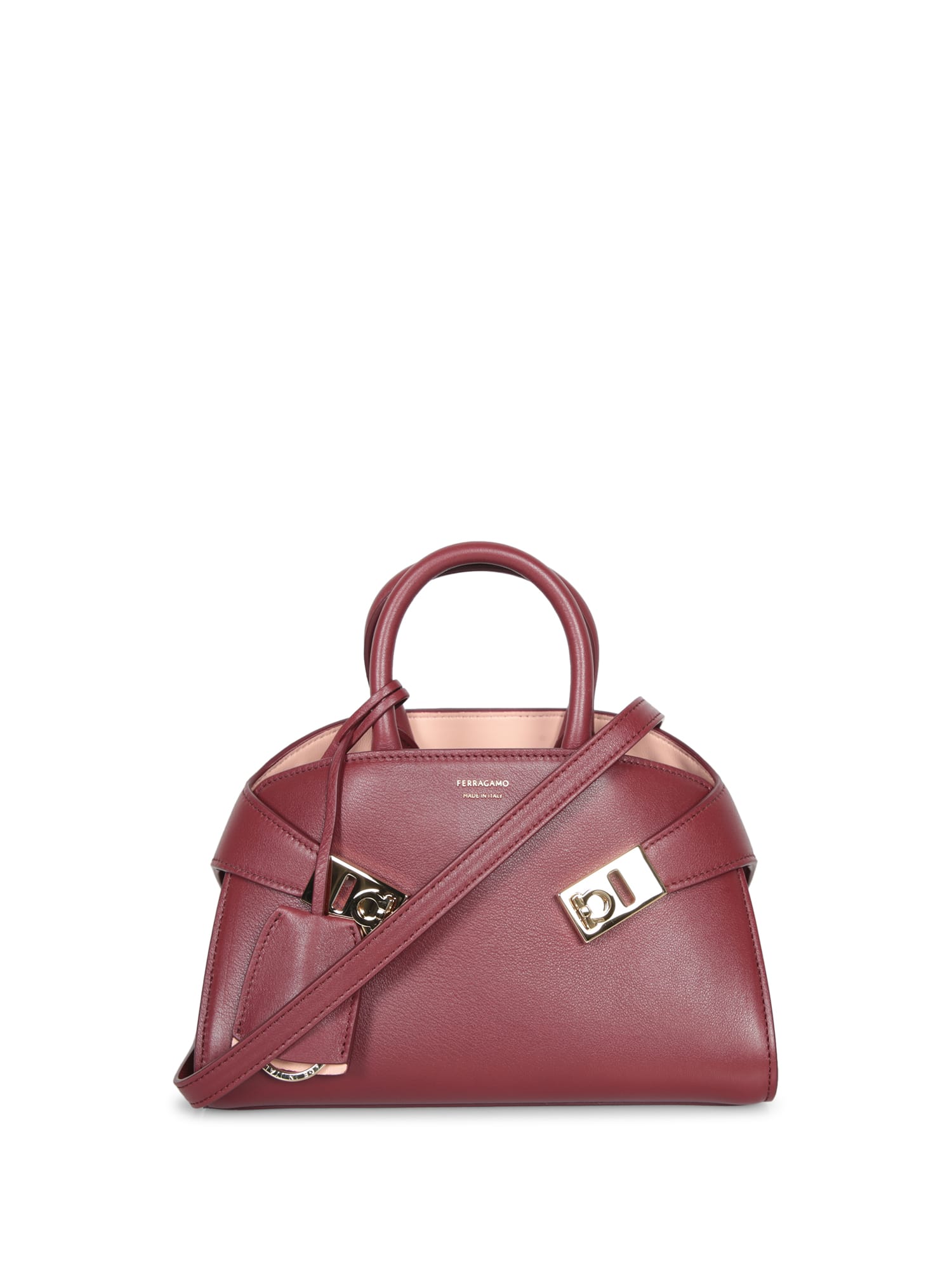 Ferragamo Hug Mini Mauve Bag