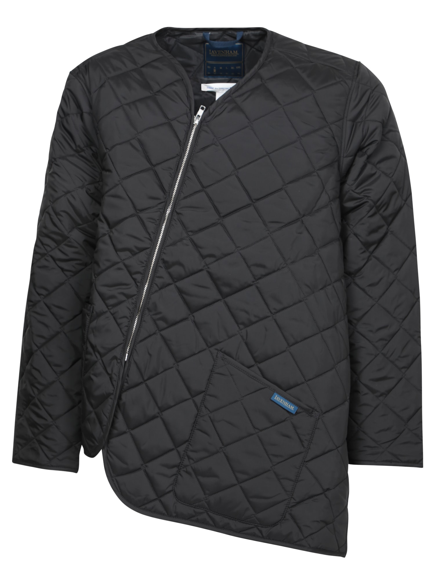 Comme des Garçons Shirt Quilted Black Jacket