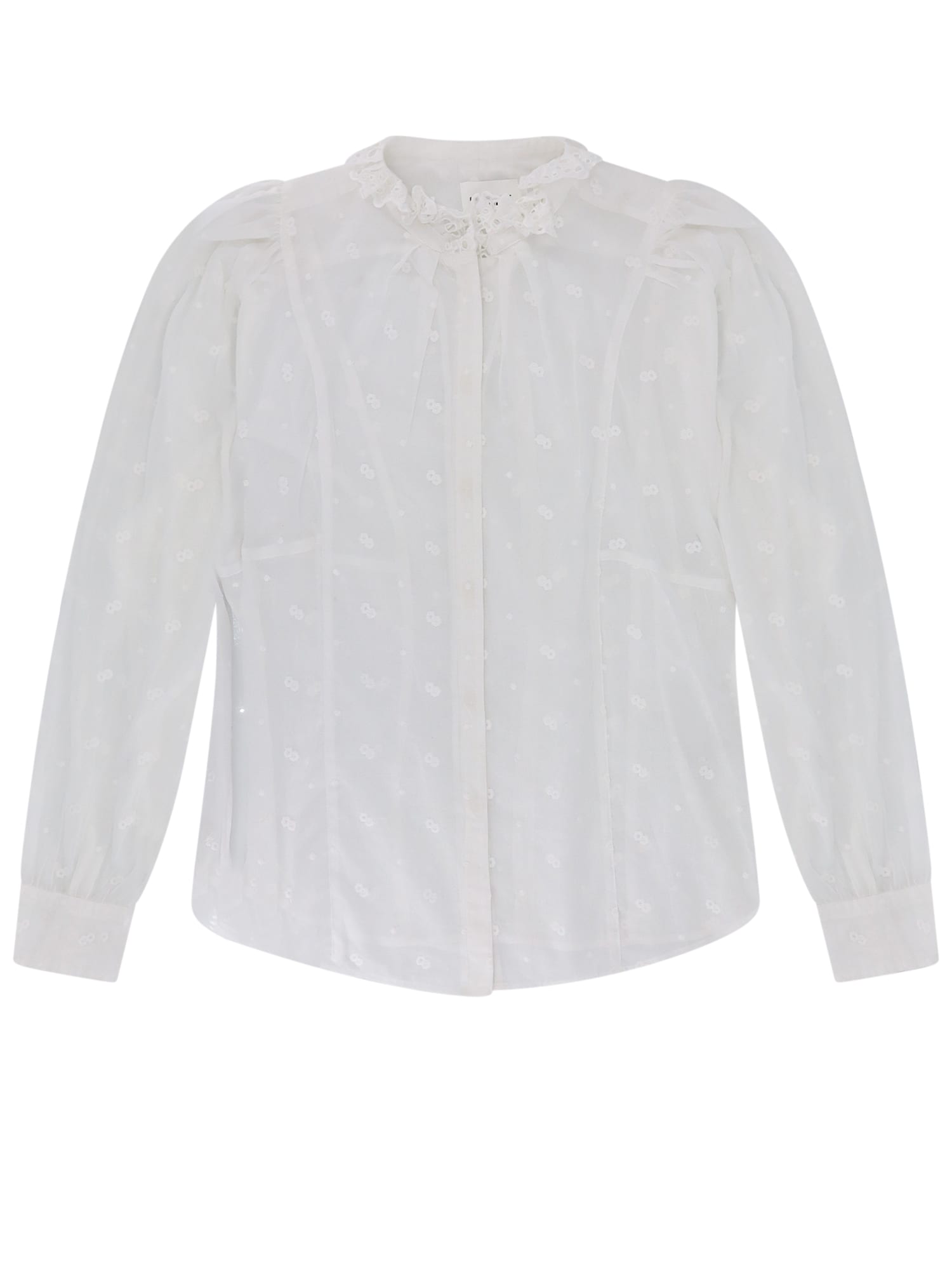 Shop Marant Etoile Terzali Shirt In White