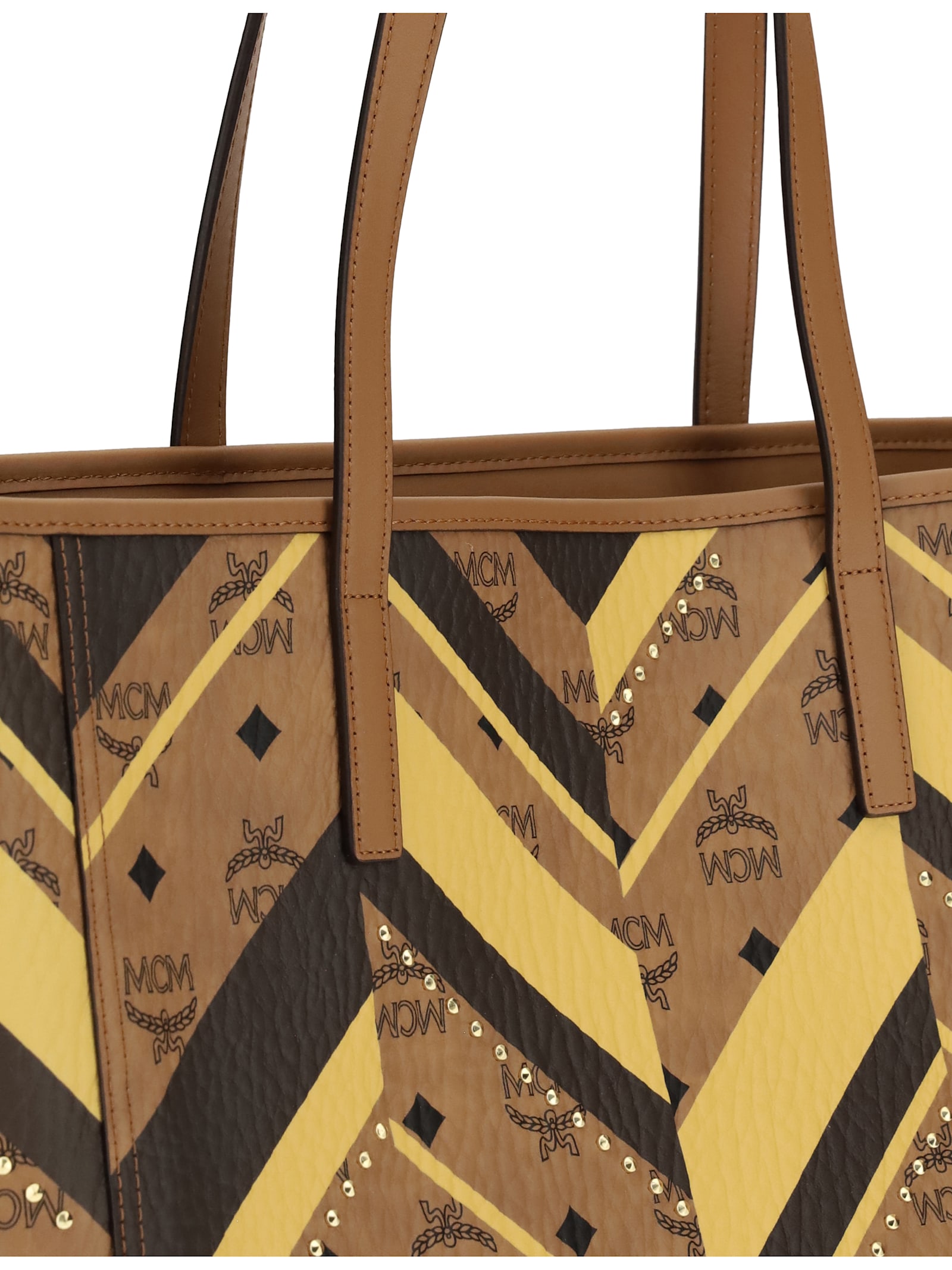 Mcm Large Toni Shoulder Bag In Multi