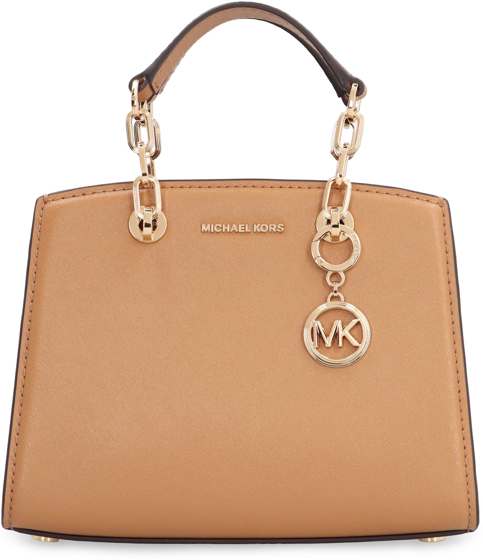 Shop Michael Kors Cynthia Leather Mini Bag