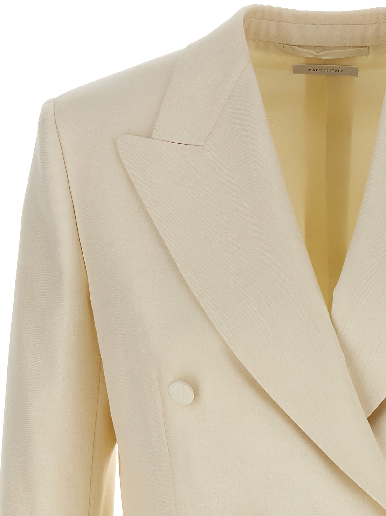 Brioni White Flavia Blazer
