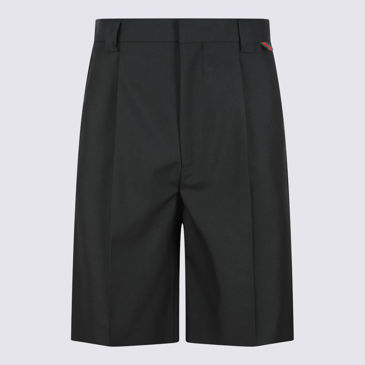 Shop Gucci Black Cotton Shorts