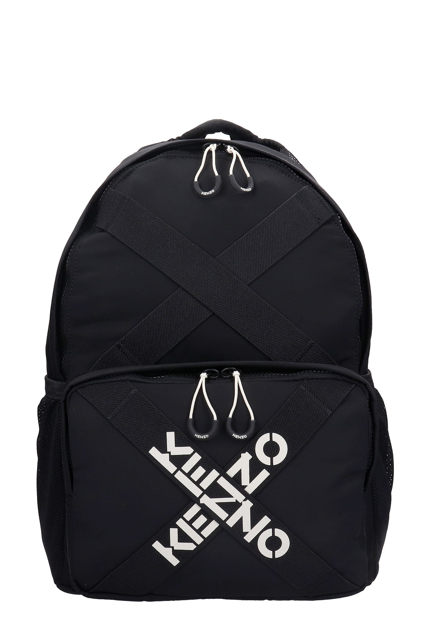 Kenzo Backpack In Black Polyester
