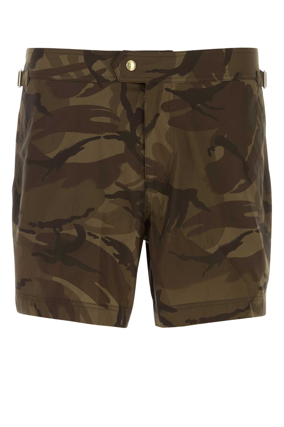 Printed Polyester Swimming Shorts