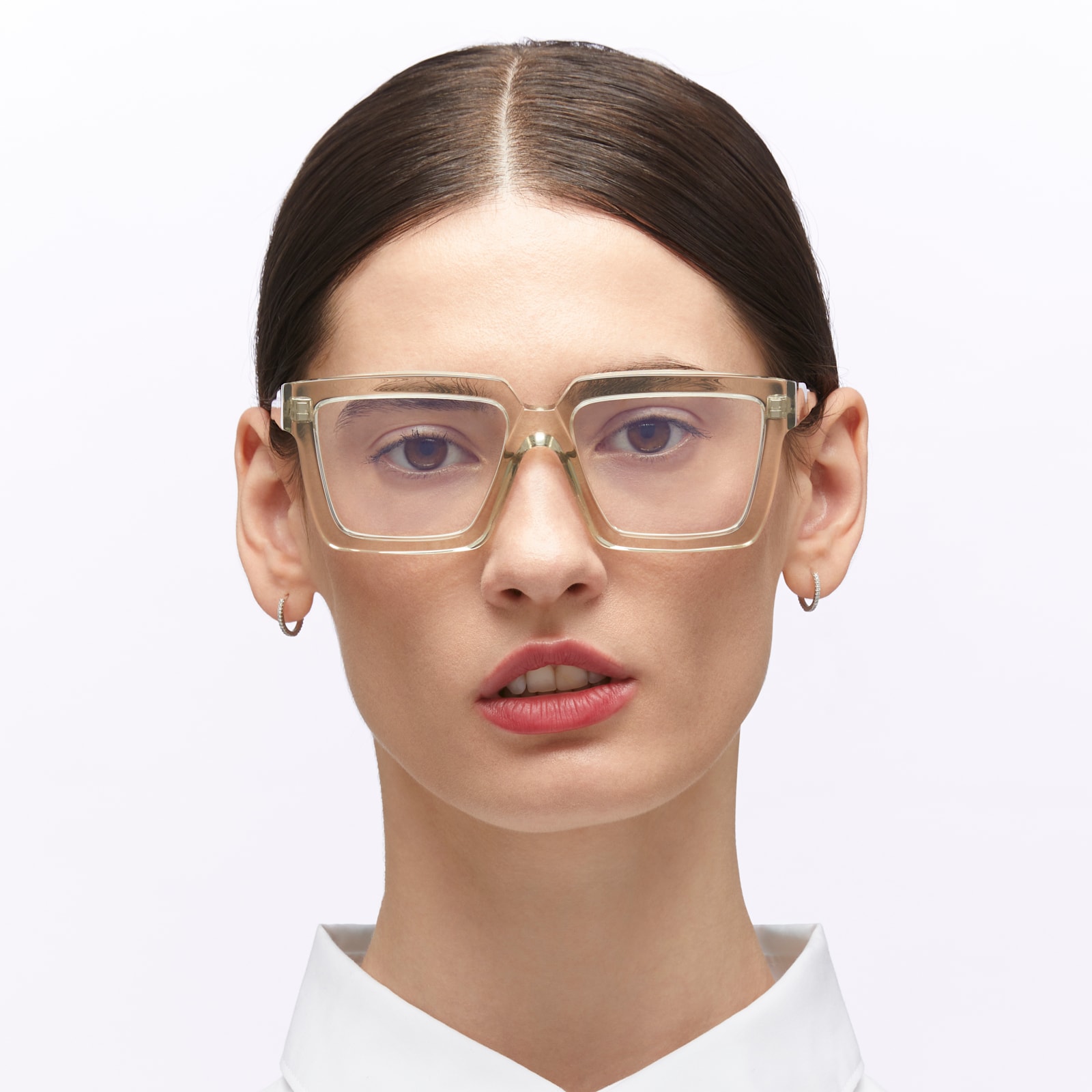Kuboraum Mask K26 - Transparent Green Rx Glasses