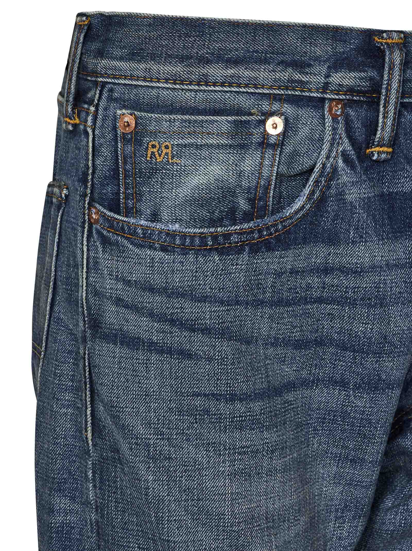 Shop Ralph Lauren Straight Fit Hillsview Jeans In Blue