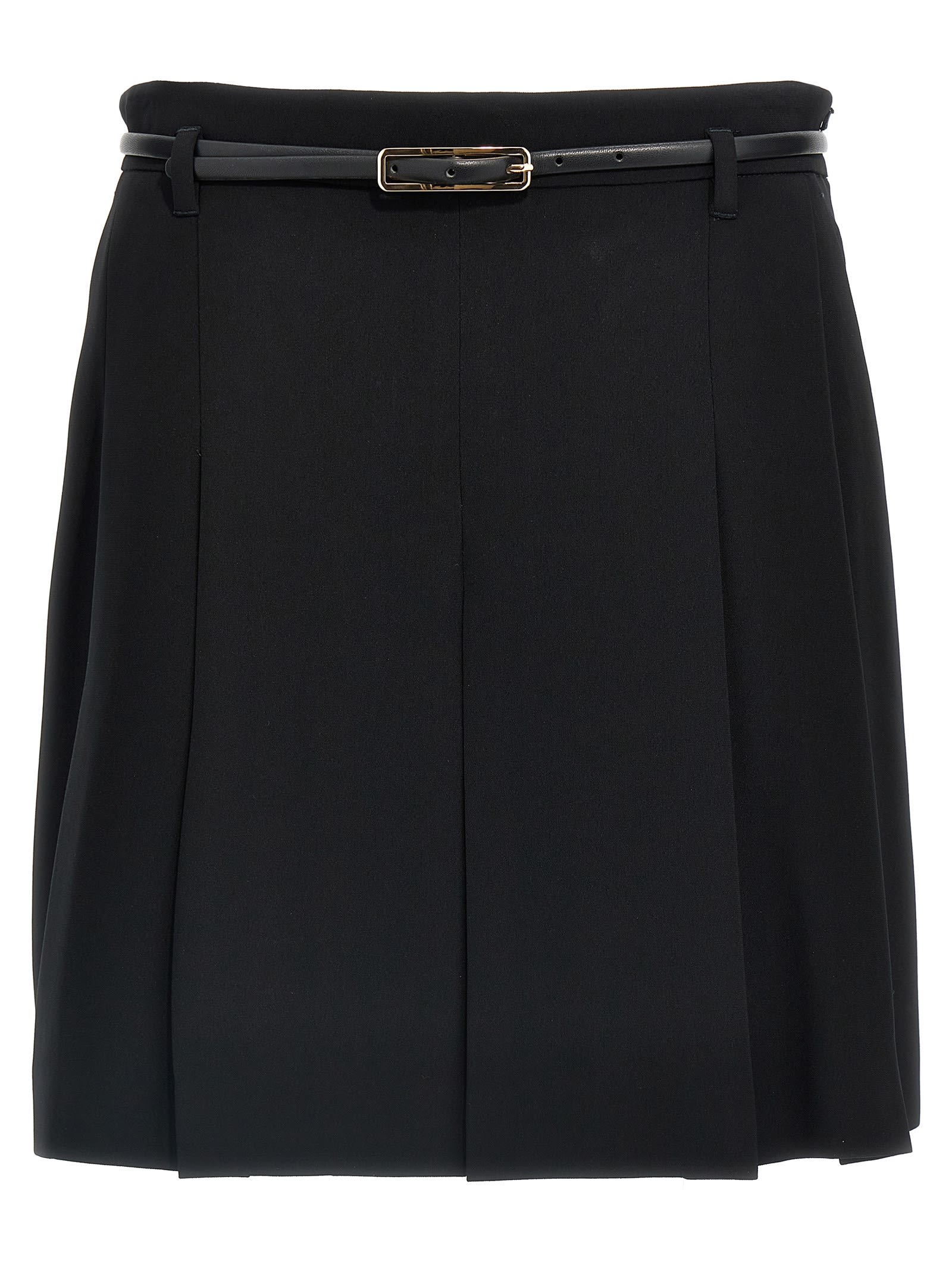 Shop Max Mara Abilita Skirt In Black