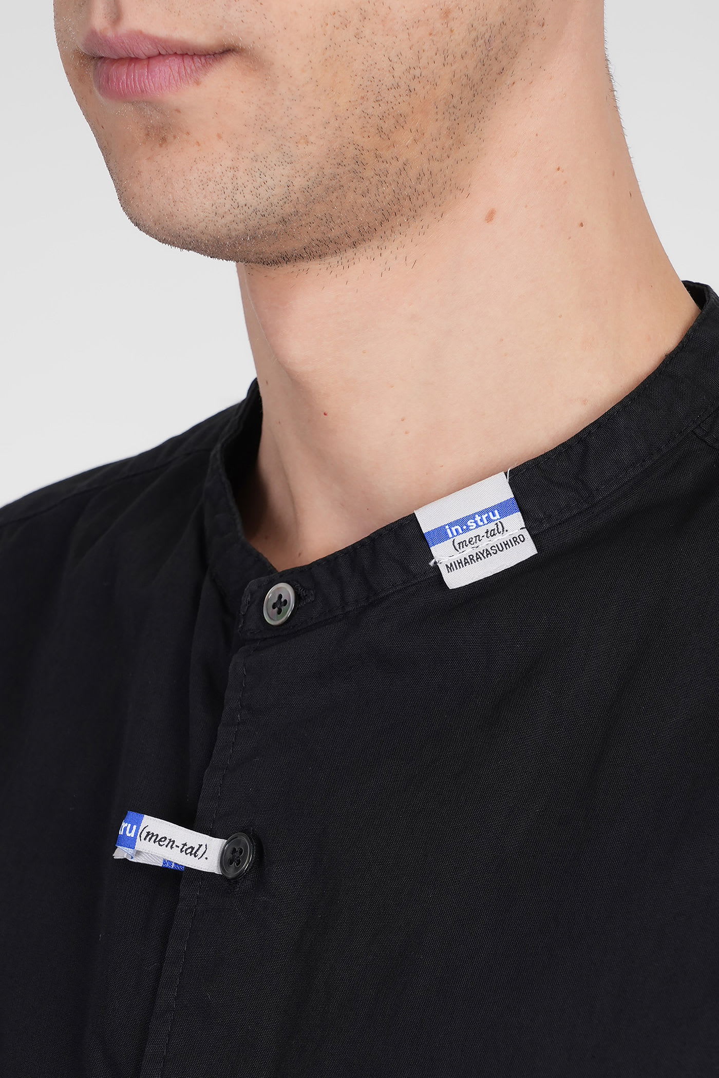 Miharayasuhiro Shirt In Black Cotton In Black