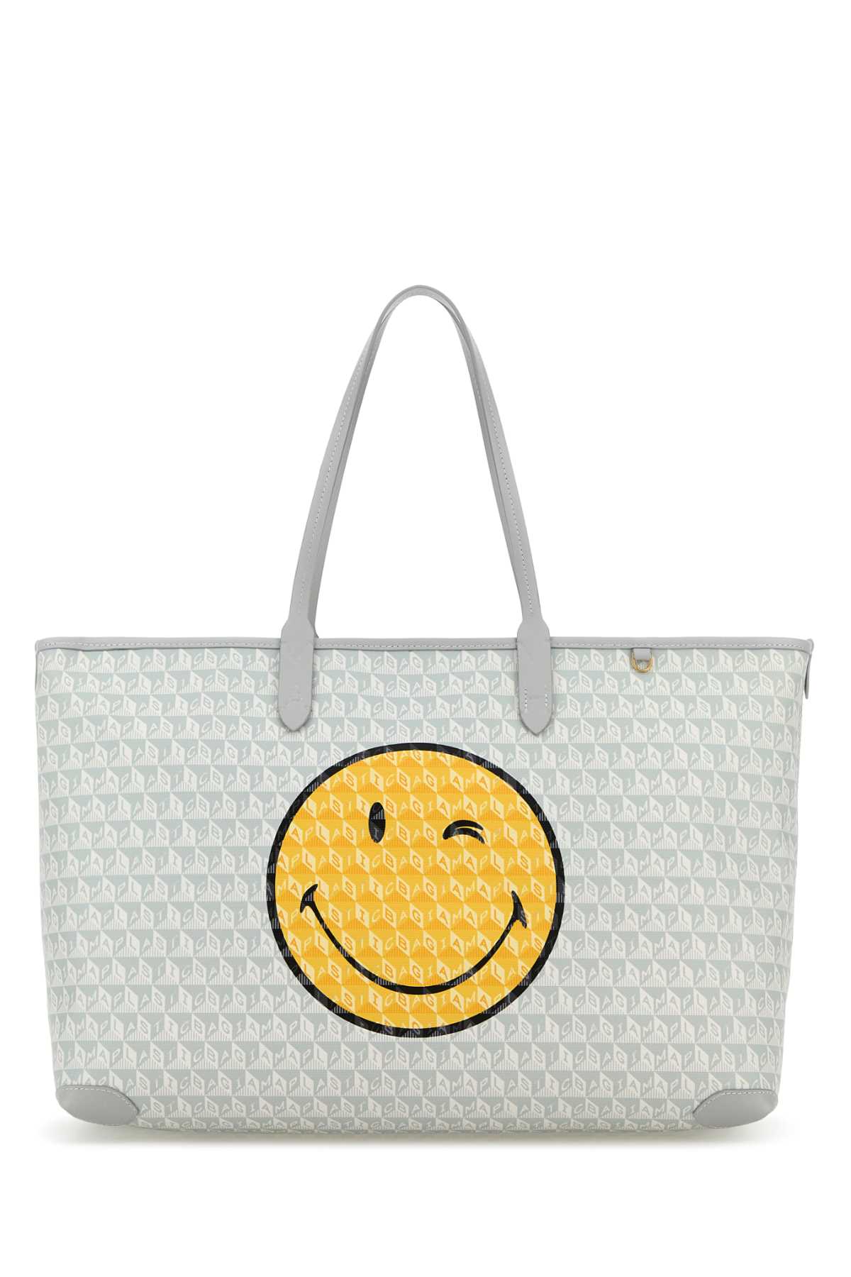 Anya Hindmarch Printed Canvas I Am A Plastic Bag Shopping Bag
