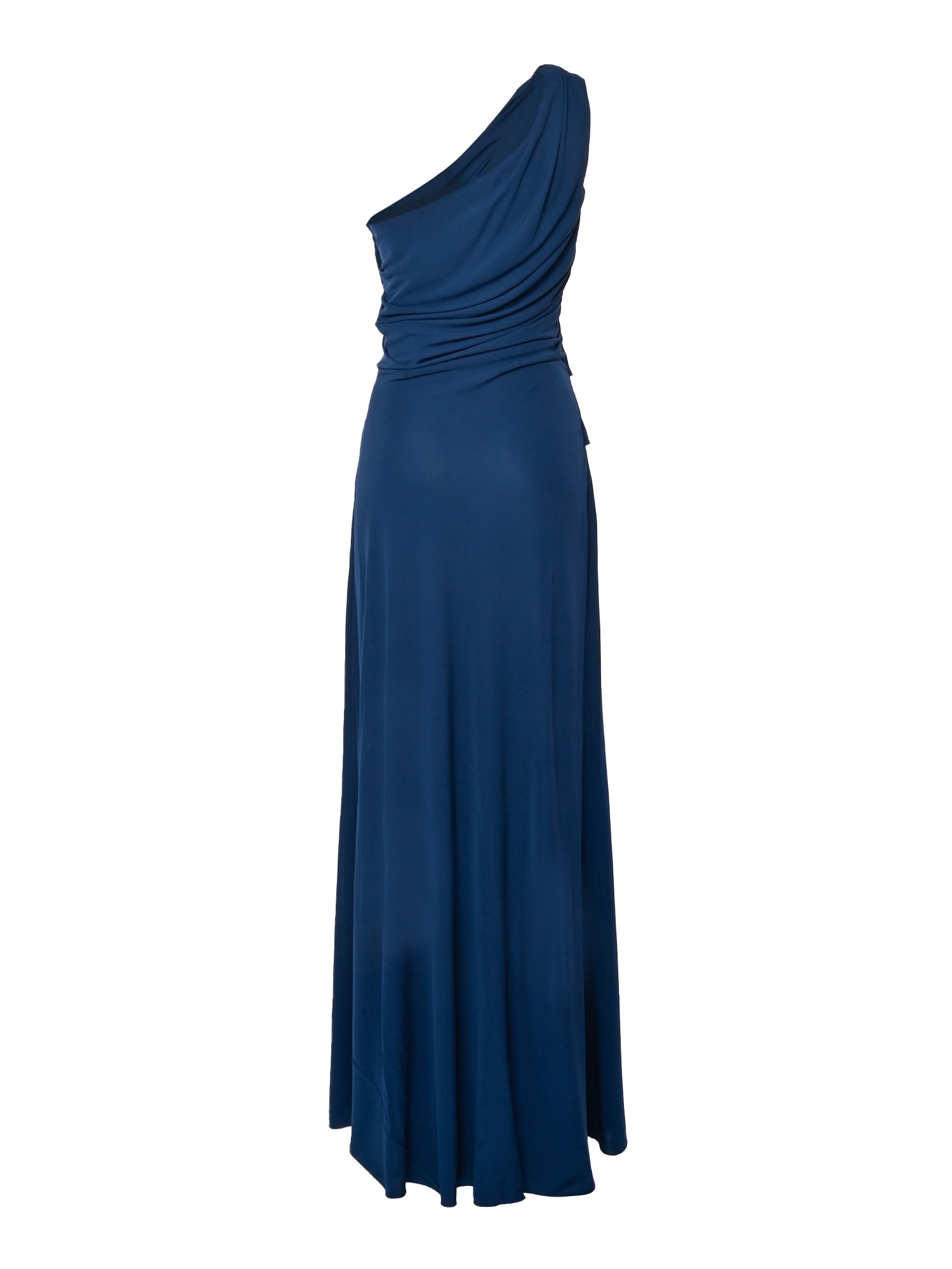 Shop Alberta Ferretti One Shoulder Dress In Blue