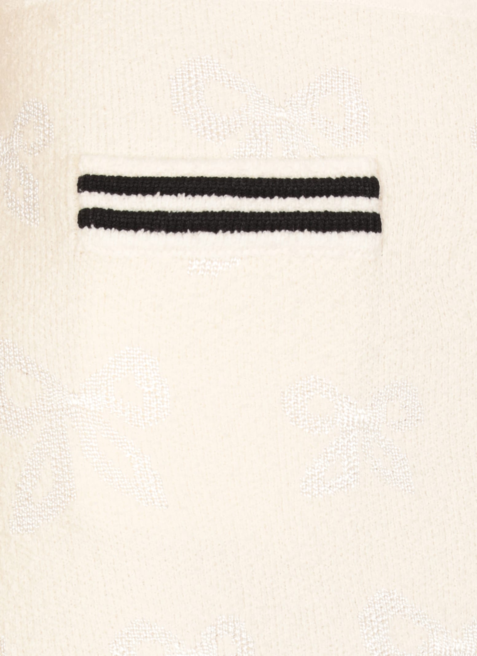 Self-portrait Self Portrait Women Ivory Bow Jacquard Knit Mini Skirt In Ivory