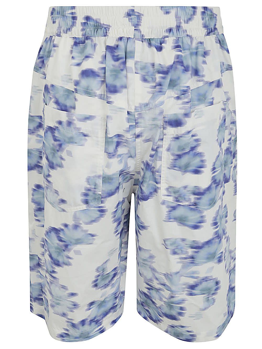 Shop Isabel Marant Layan Shorts In Lu Light Blue