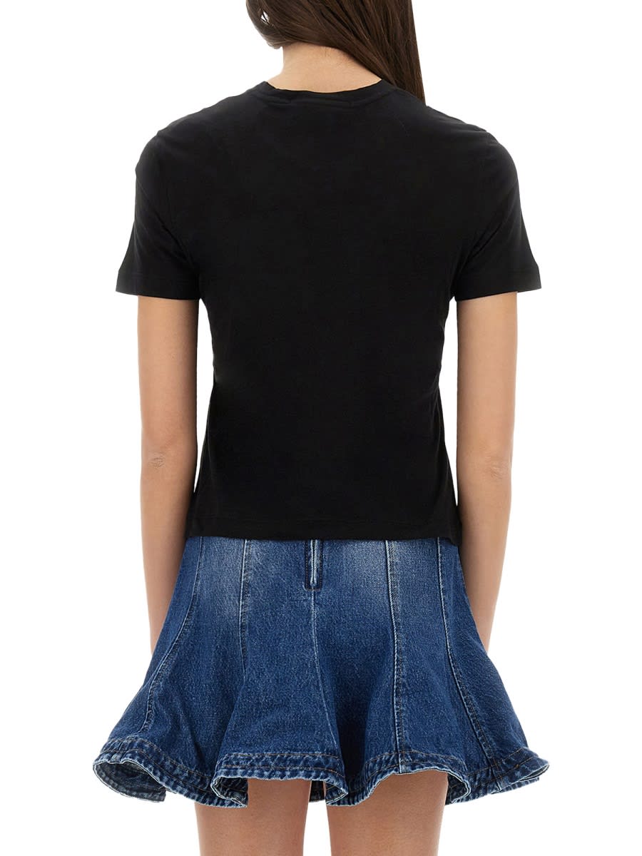 Msgm Slim Fit Crew Neck T-shirt