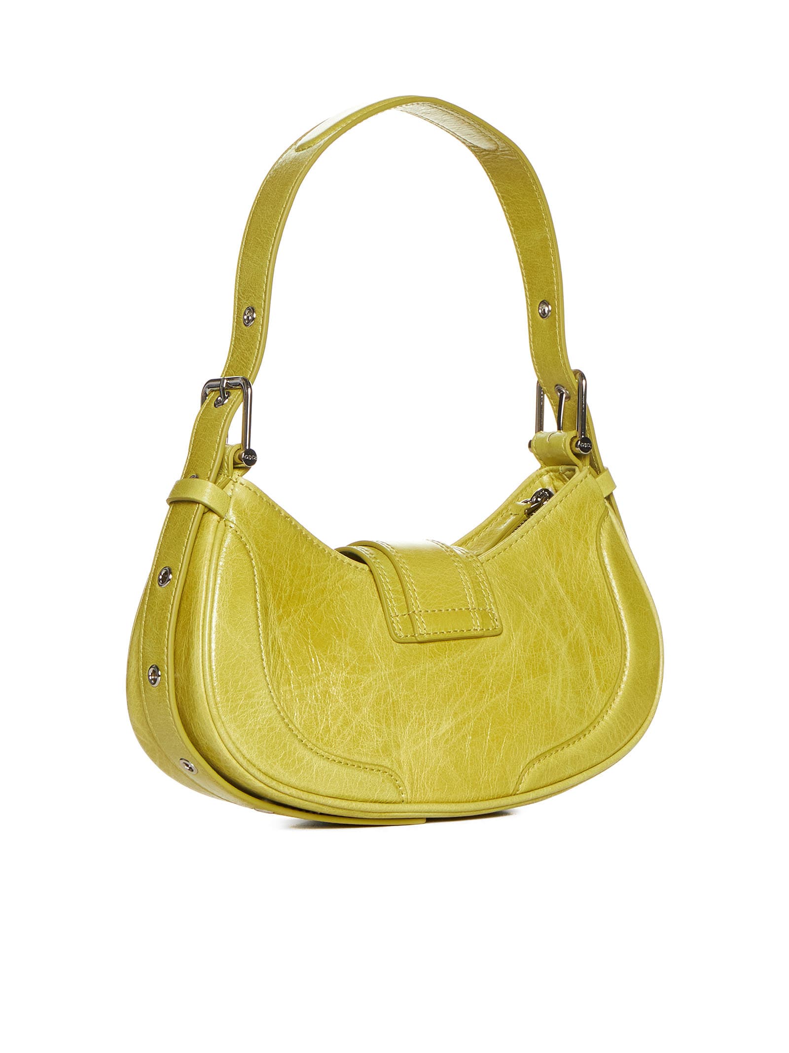 Shop Osoi Shoulder Bag In Yellow Green