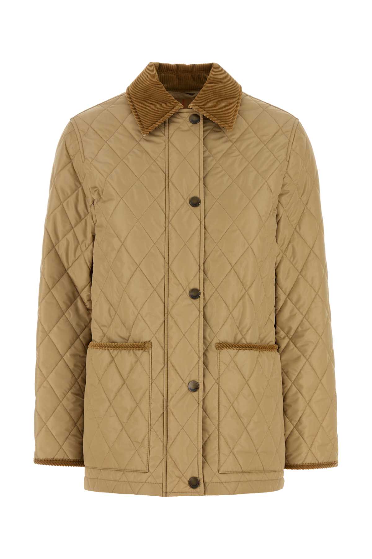 Beige Nylon Jacket