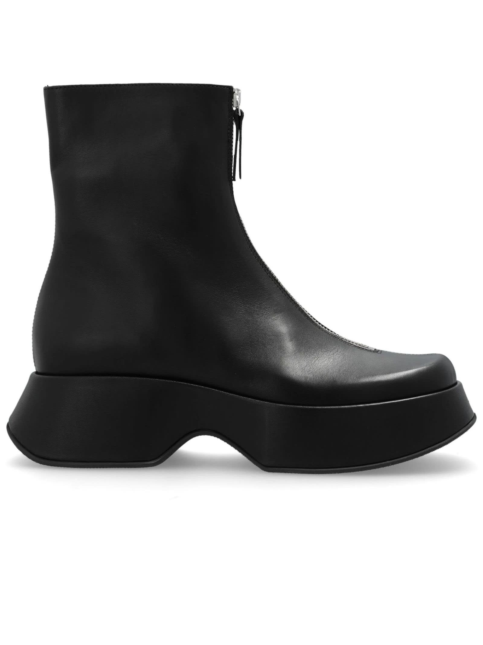 Vic Matié Mini Yoko Black Half Boots